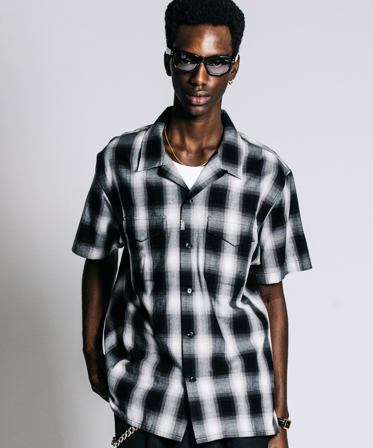 OMBRE CHECK SHIRT