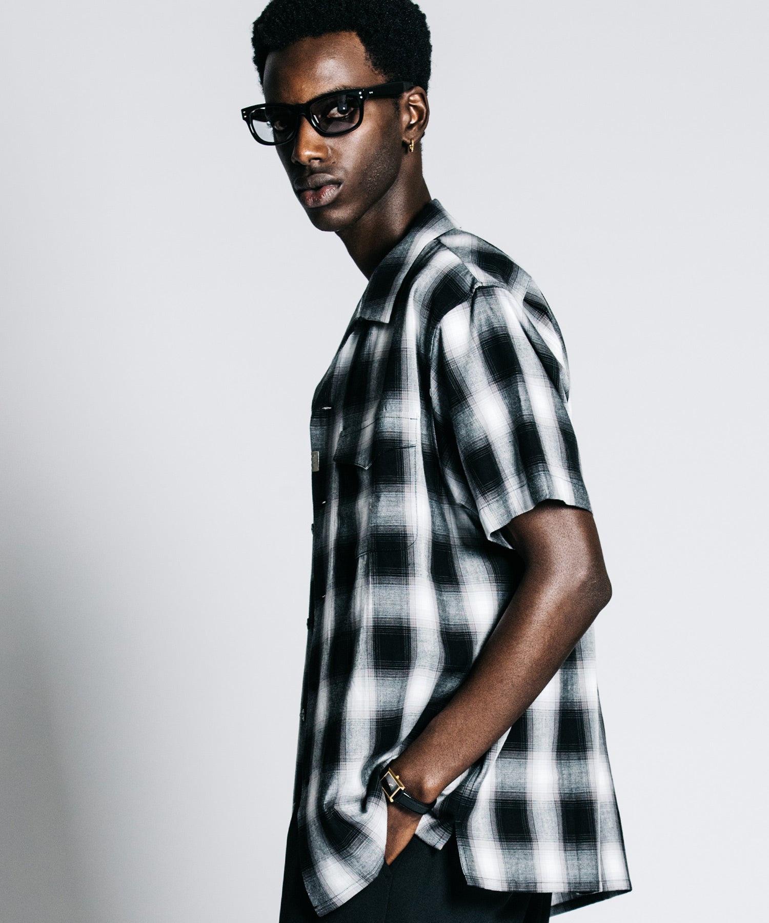 OMBRE CHECK SHIRT
