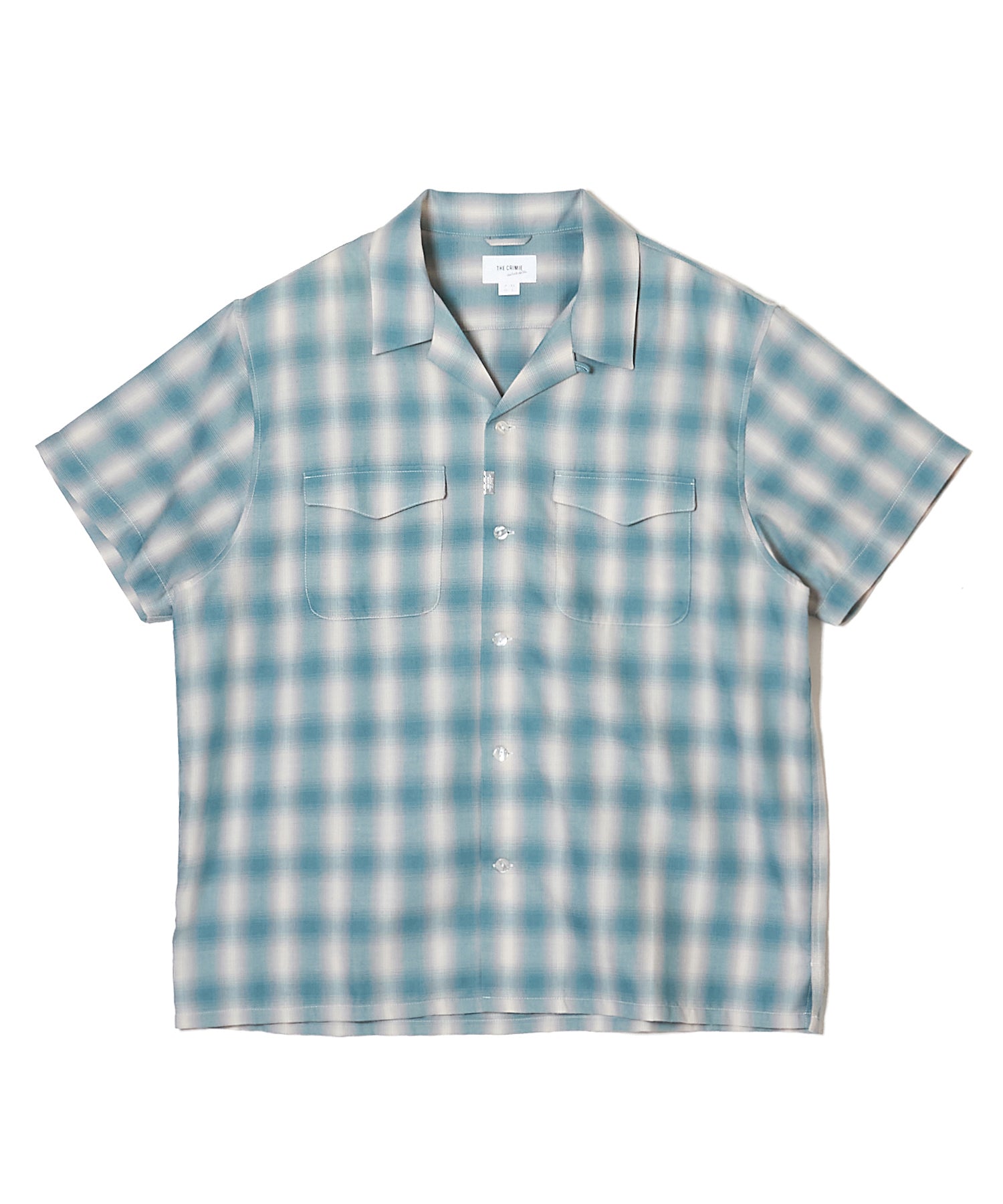 SUMMER OMBRE CHECK SHIRT