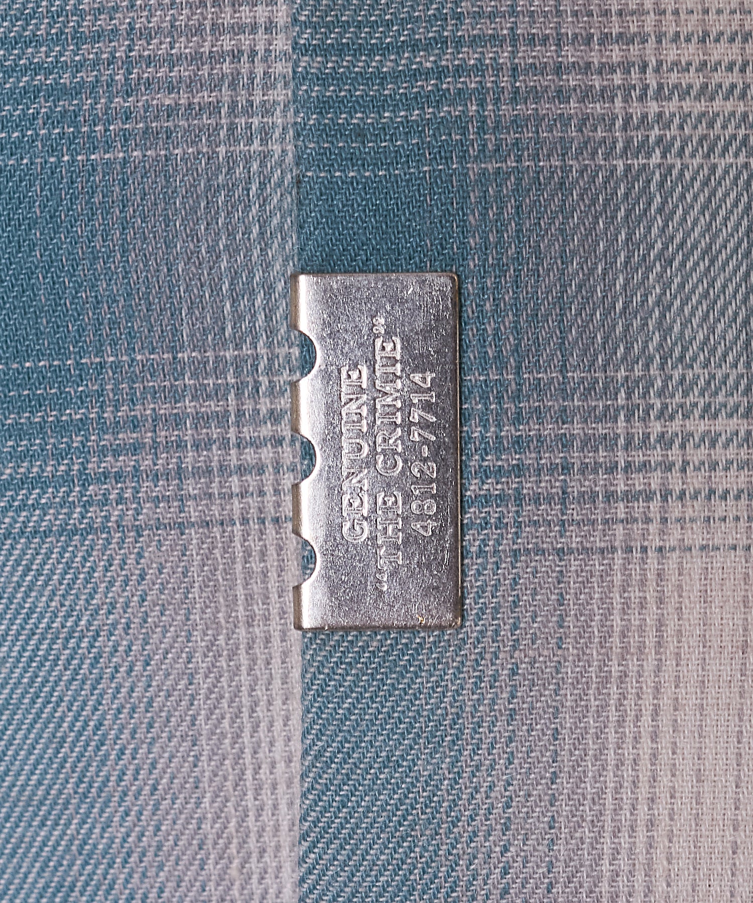 SUMMER OMBRE CHECK SHIRT