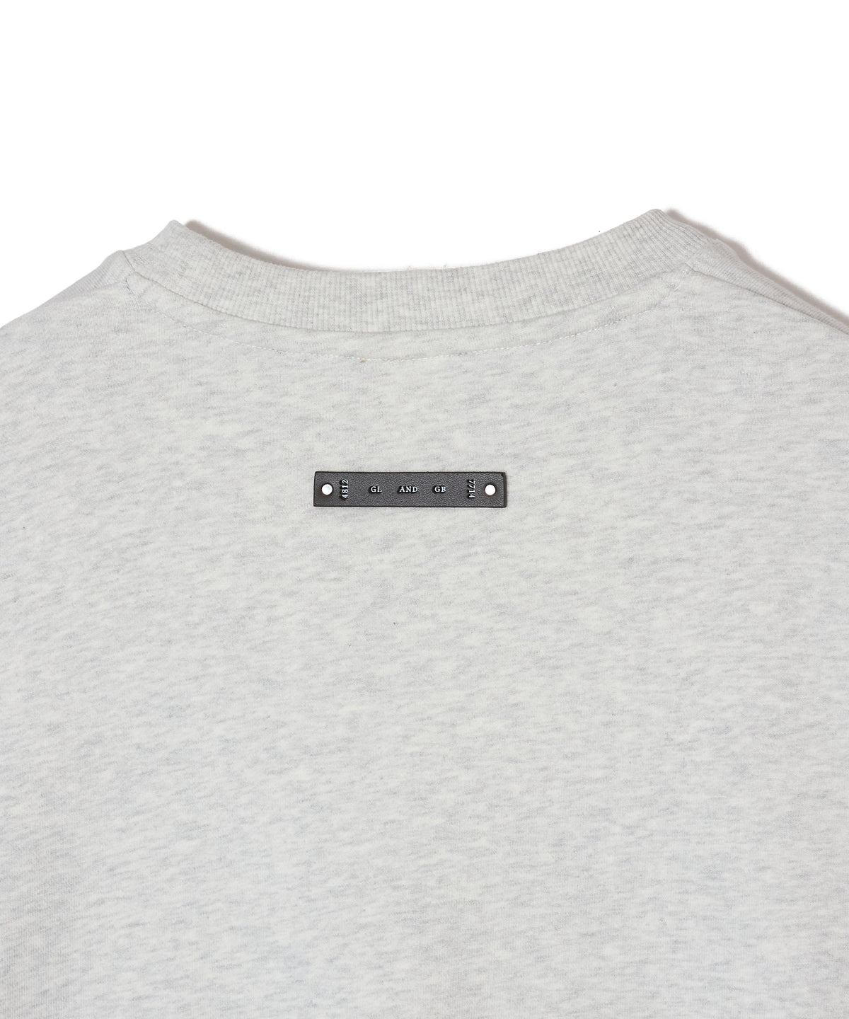 MULTI-PATCH EMBROIDERED CREWNECK SWEAT