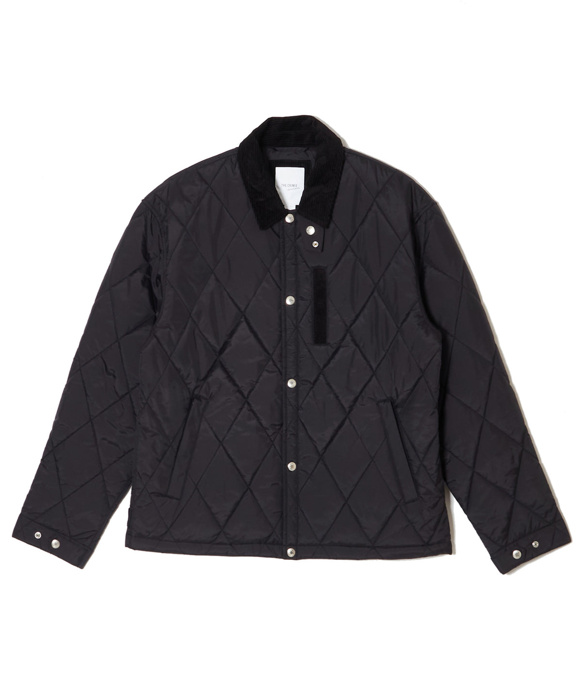 DIAMOND-QUILTED SHORT JACKET