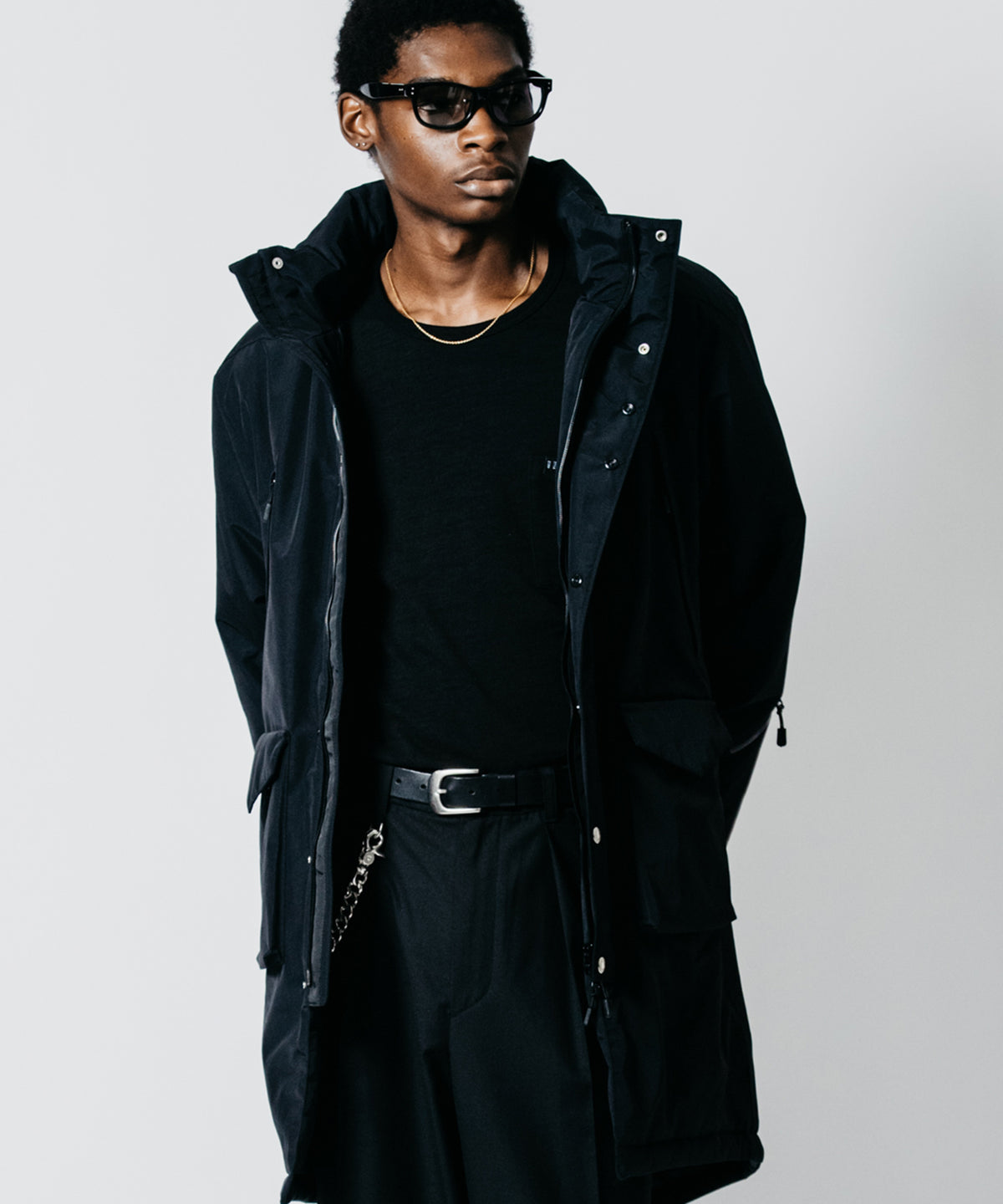 3-LAYER LONG WESTERN MODS PARKA COAT