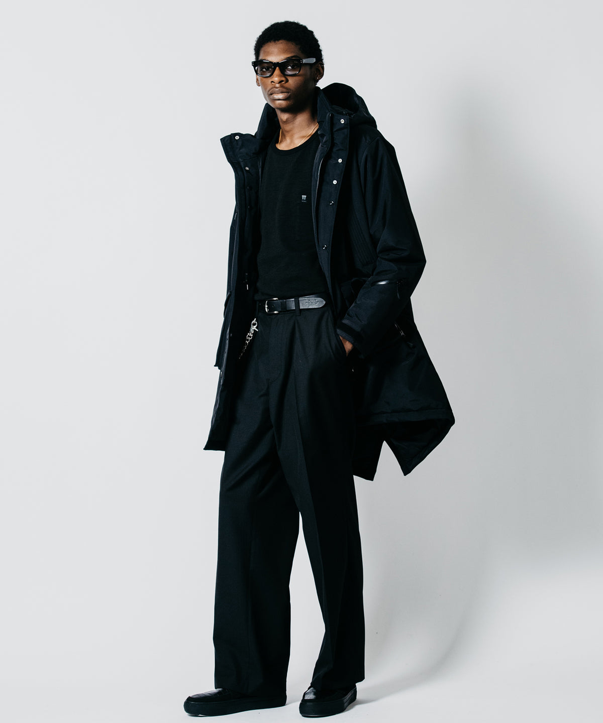 3-LAYER LONG WESTERN MODS PARKA COAT