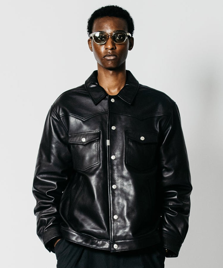 BOBBY 3 COW LEATHER JACKET