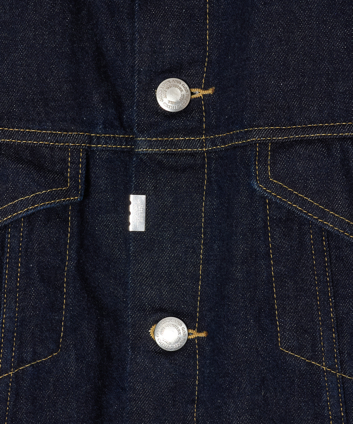 BRON FREE SELVEDGE ONE WASH DENIM TYPE III JACKET - INDIGO MADE IN JAPAN