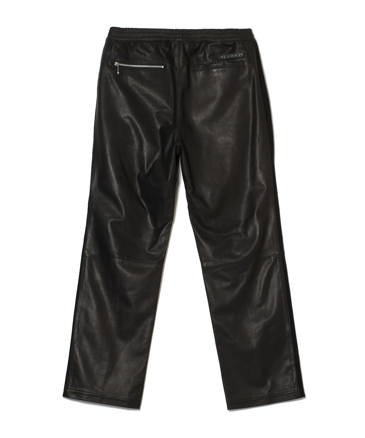 SHEEP COMBINATION LEATHER TRACK PANTS