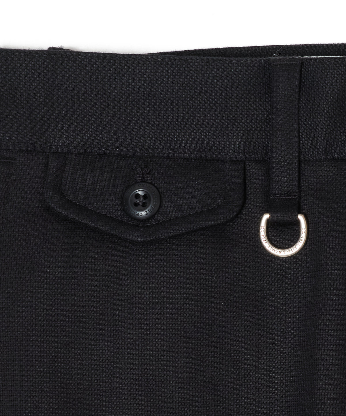BOBBY MILITARY TWILL RELAX RUDE TROUSERS