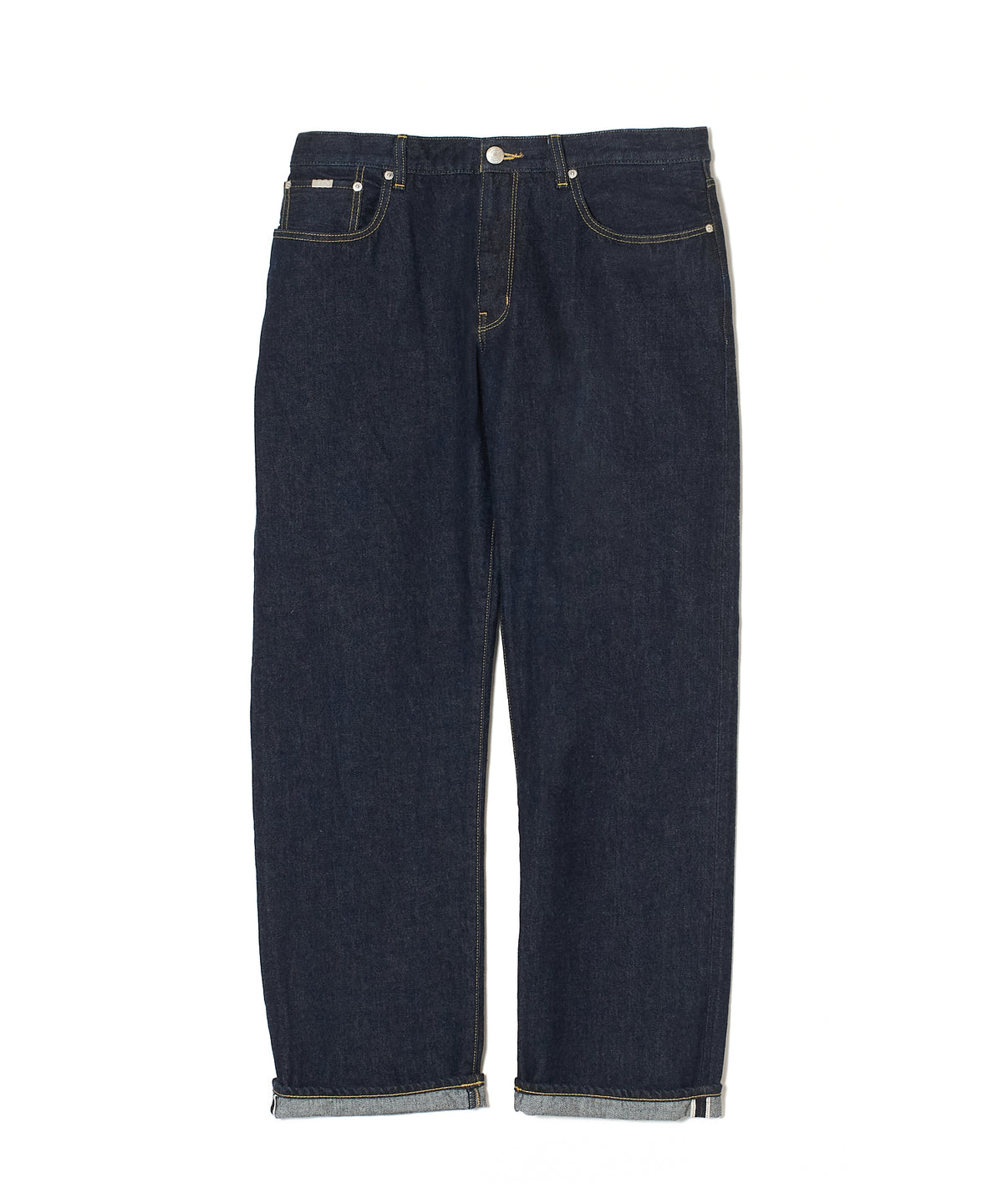 BORN FREE STRAIGHT ESSENTIAL SELVEDGE ONE WASH JEANS - INDIGO MADE IN JAPAN