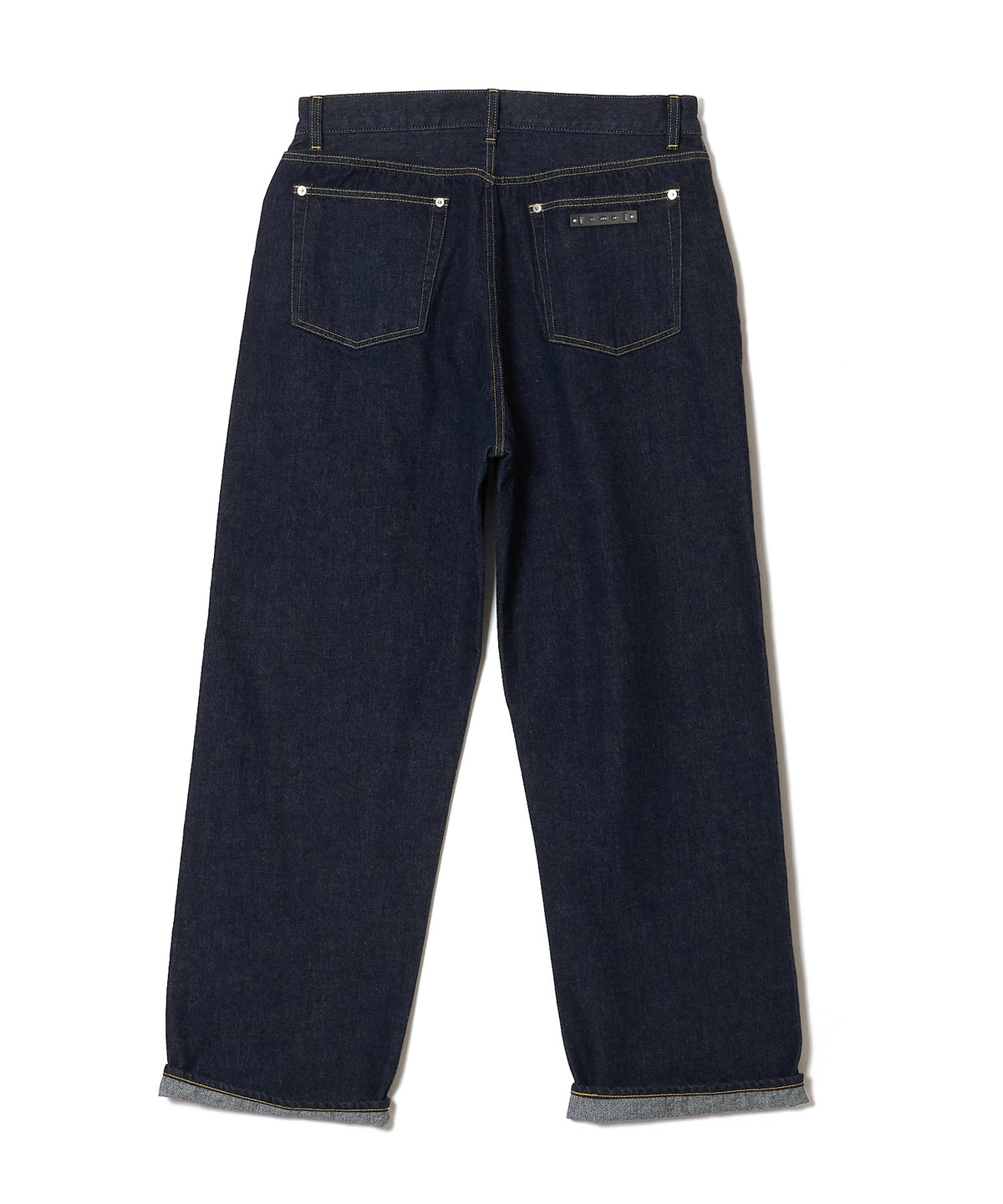 BORN FREE WIDE LUXURY SELVEDGE ONE WASH JEANS - INDIGO MADE IN JAPAN