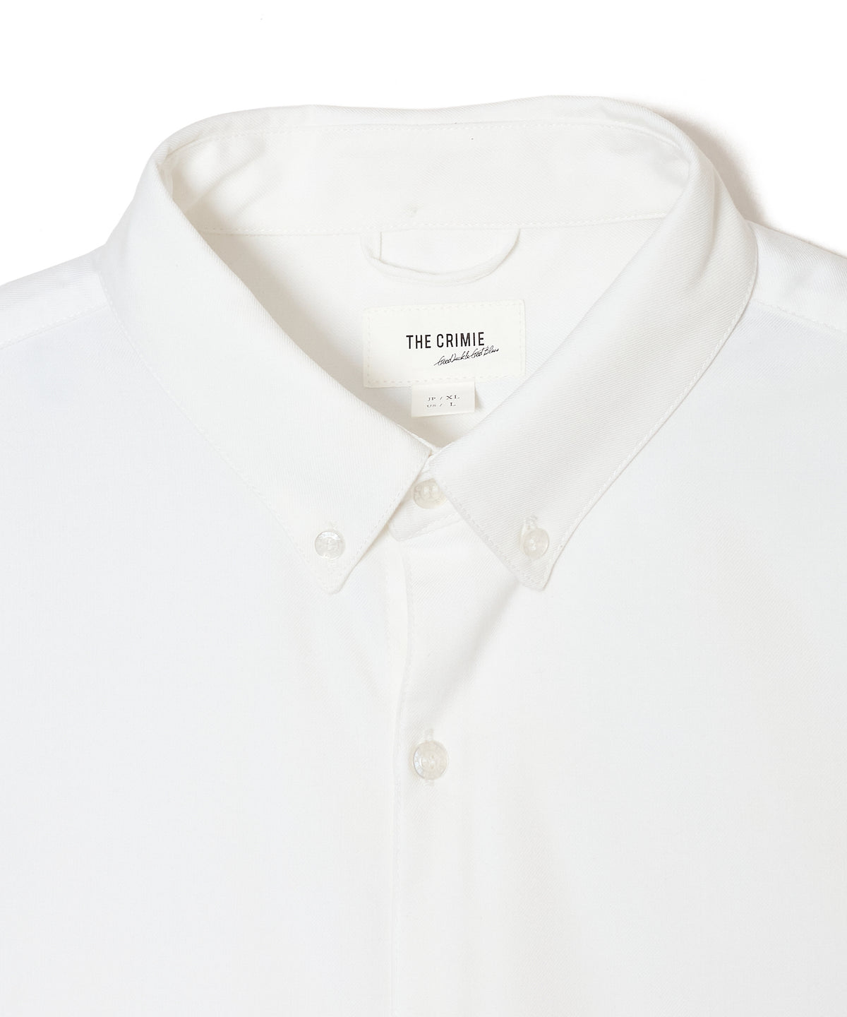 C-CHAIN EMBROIDERED SUITING BUTTON-DOWN SHIRT
