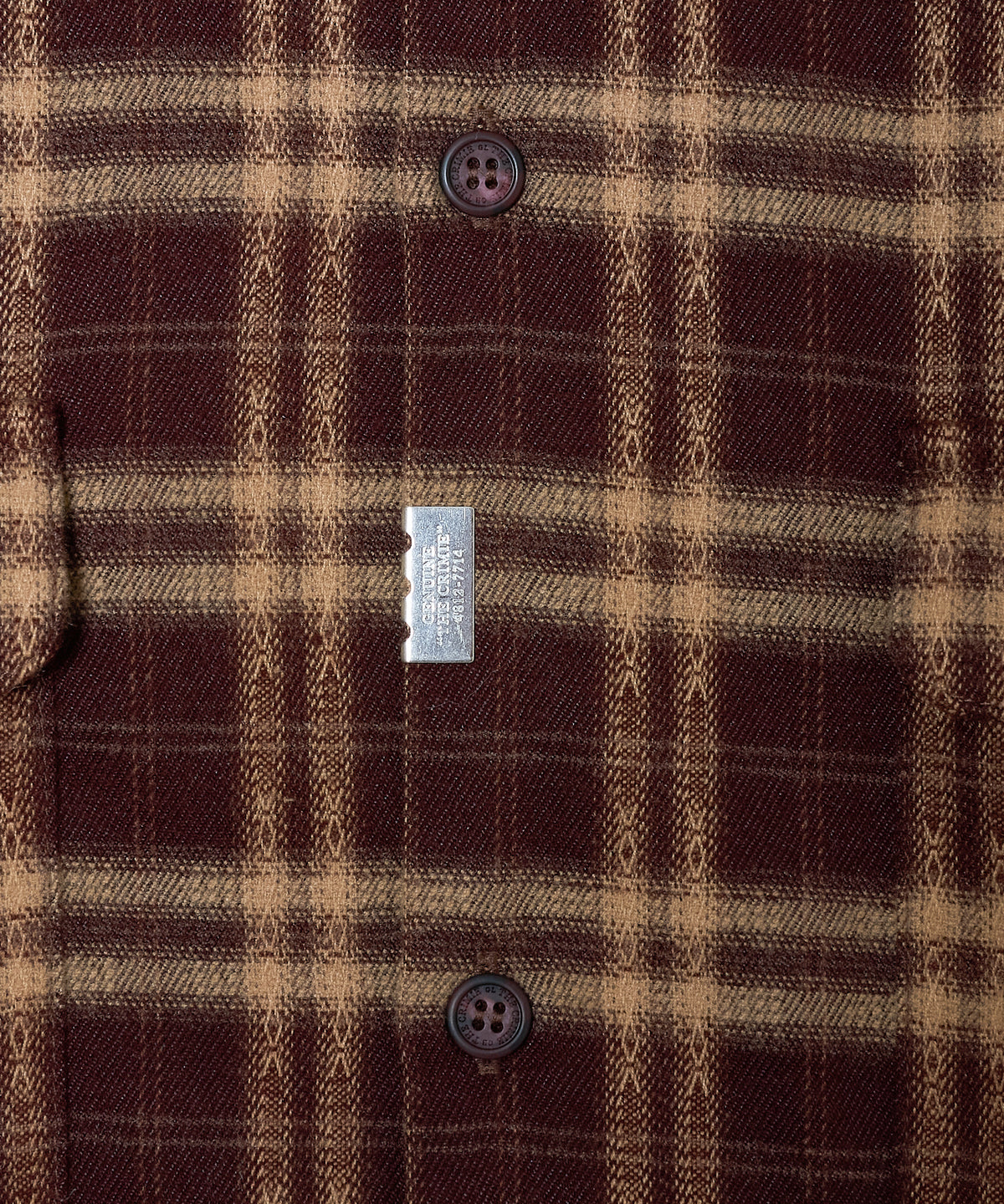 CHECK FLAP POCKET SHIRT
