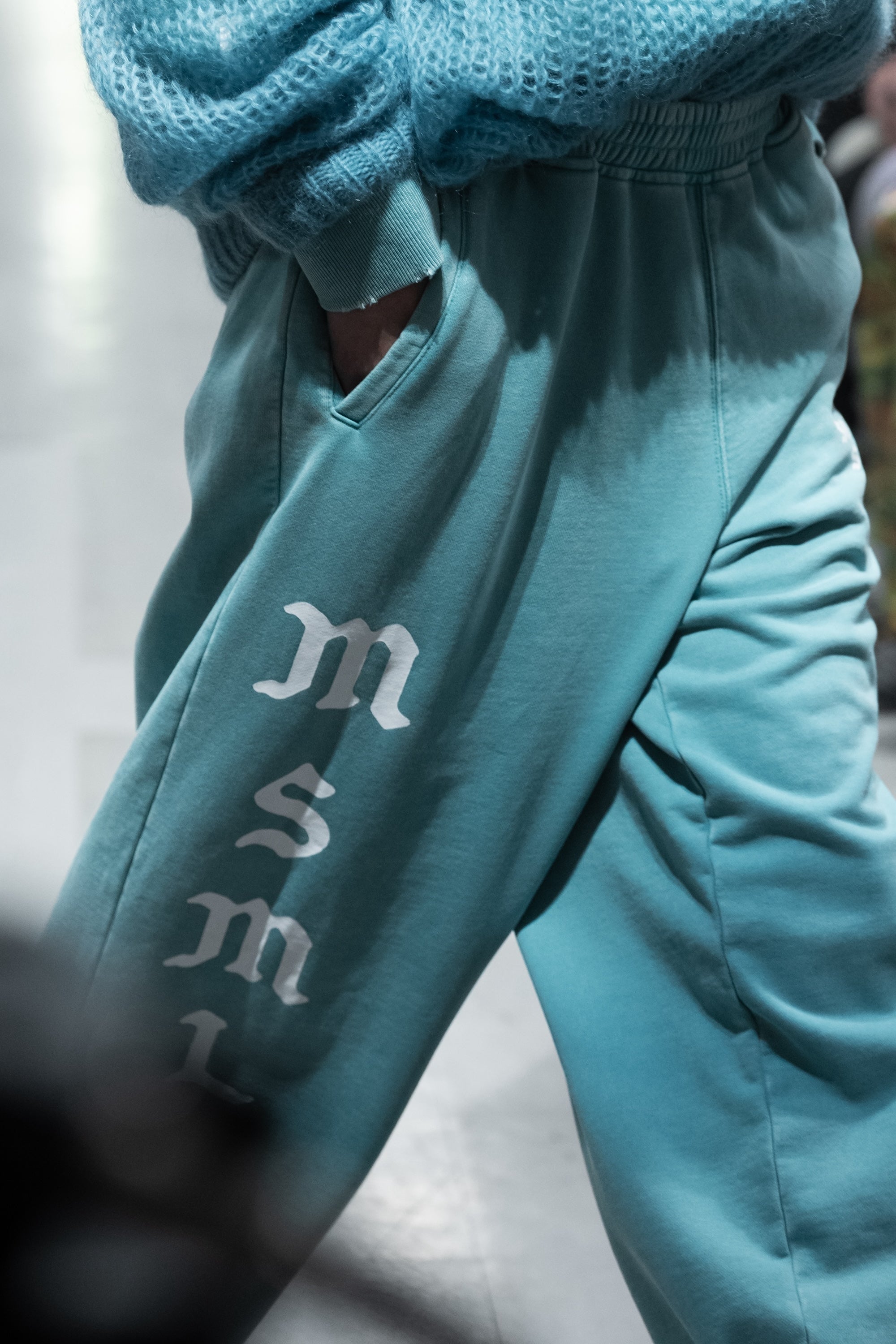 VINTAGE GARMENT DYE SWEAT PANTS
