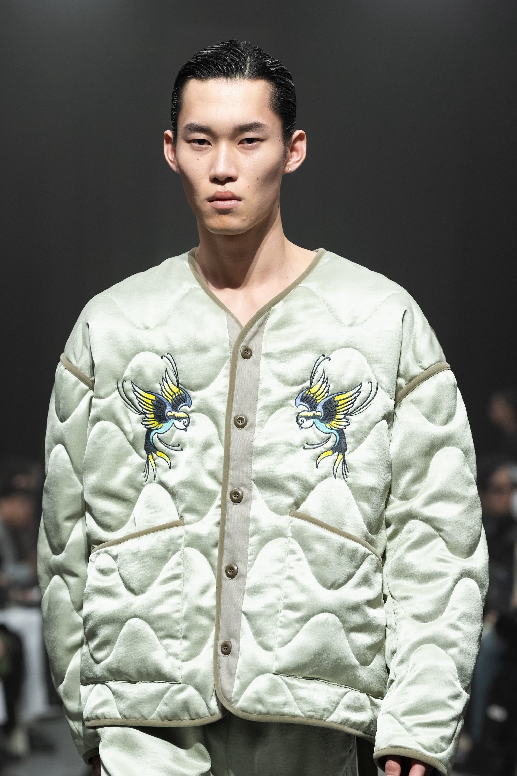 EMBROIDERY QUILTED JACKET