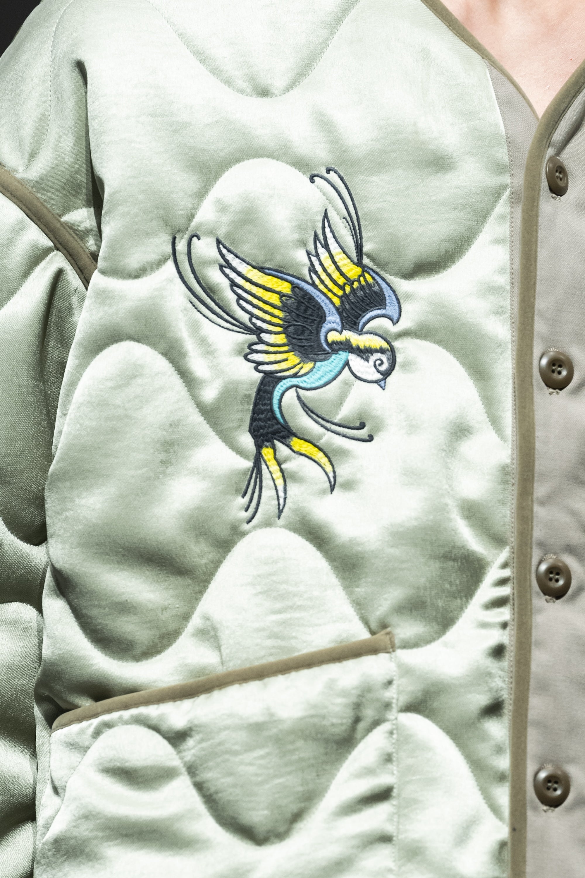 EMBROIDERY QUILTED JACKET