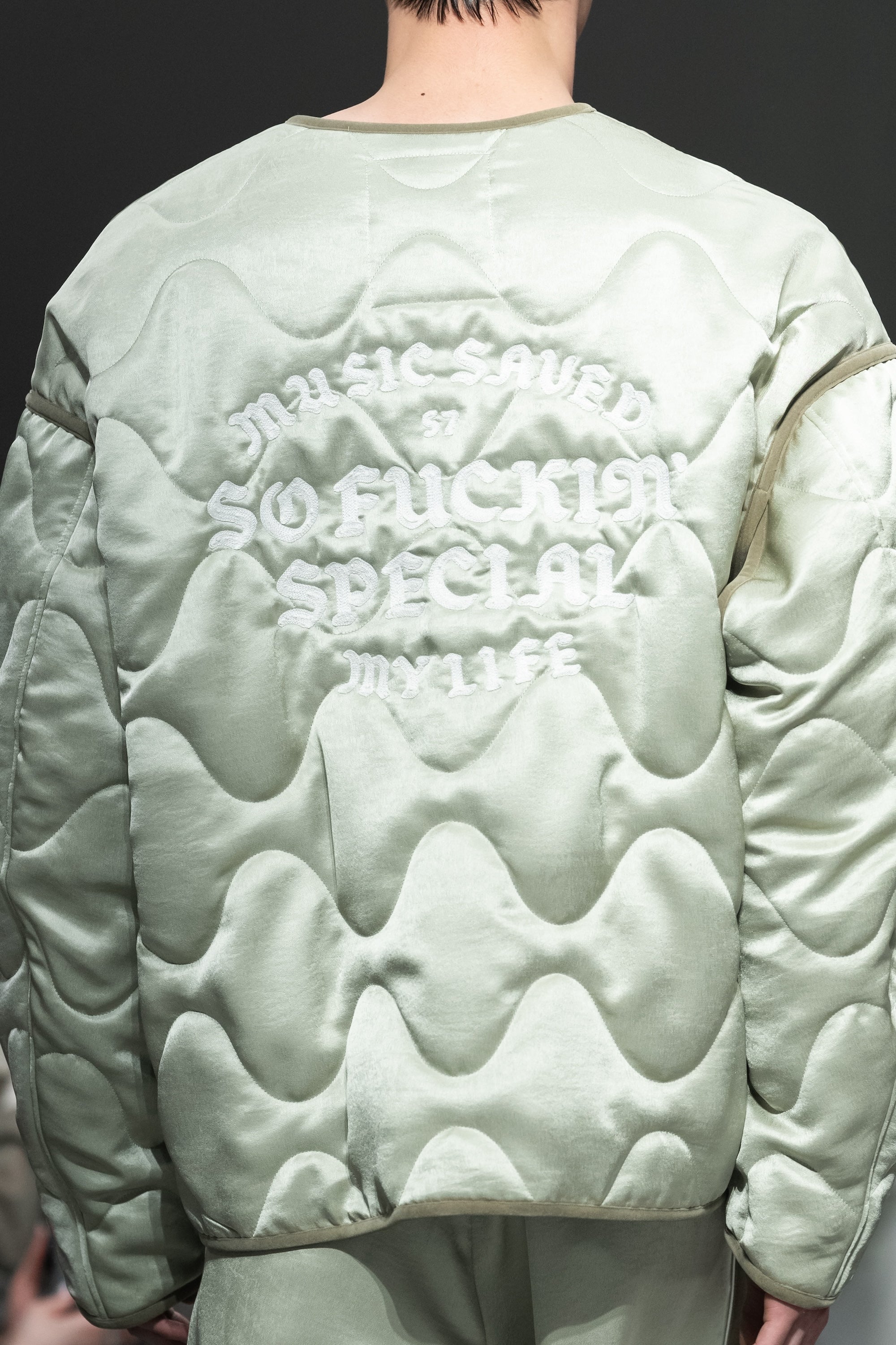 EMBROIDERY QUILTED JACKET