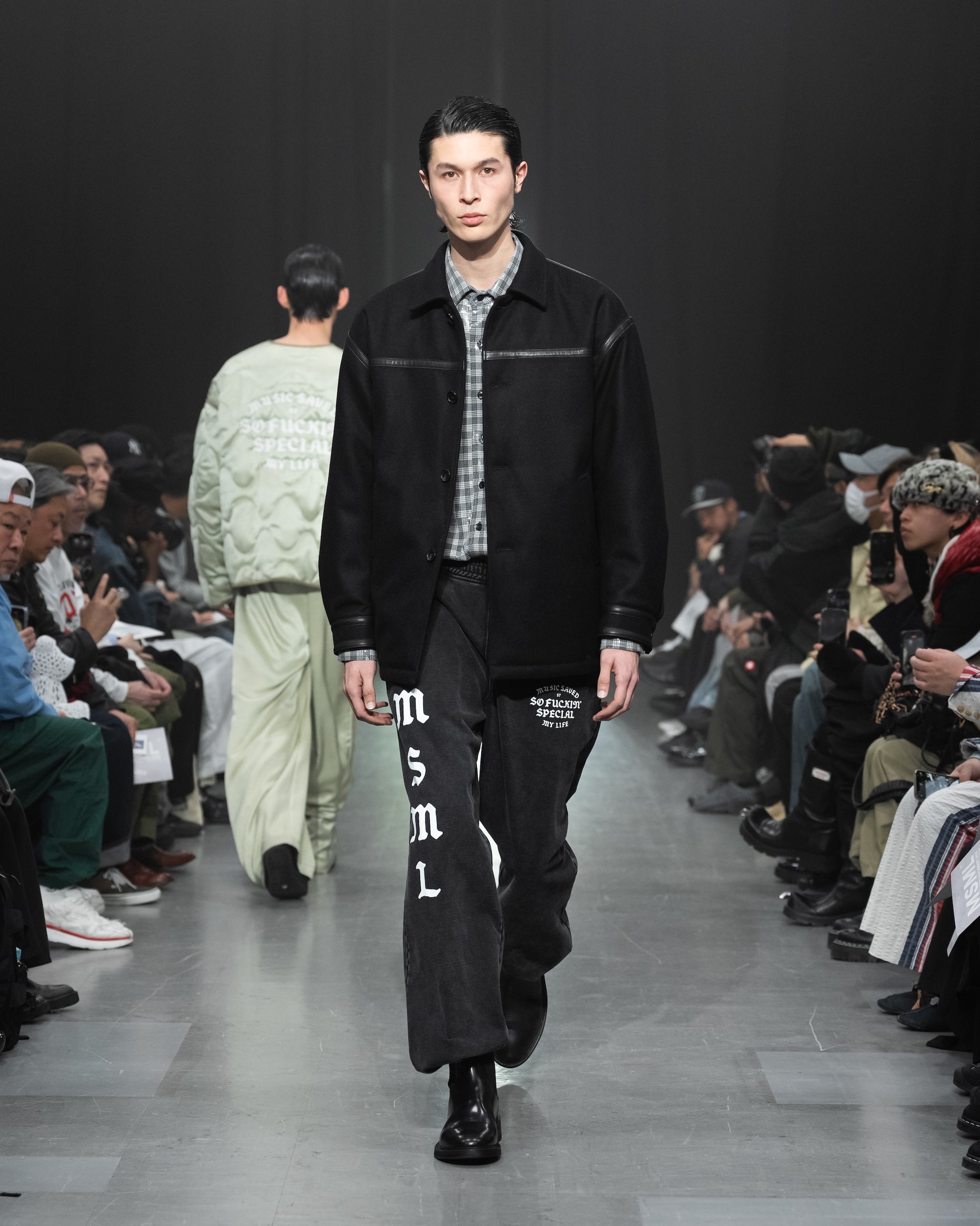 MELTON CAR COAT