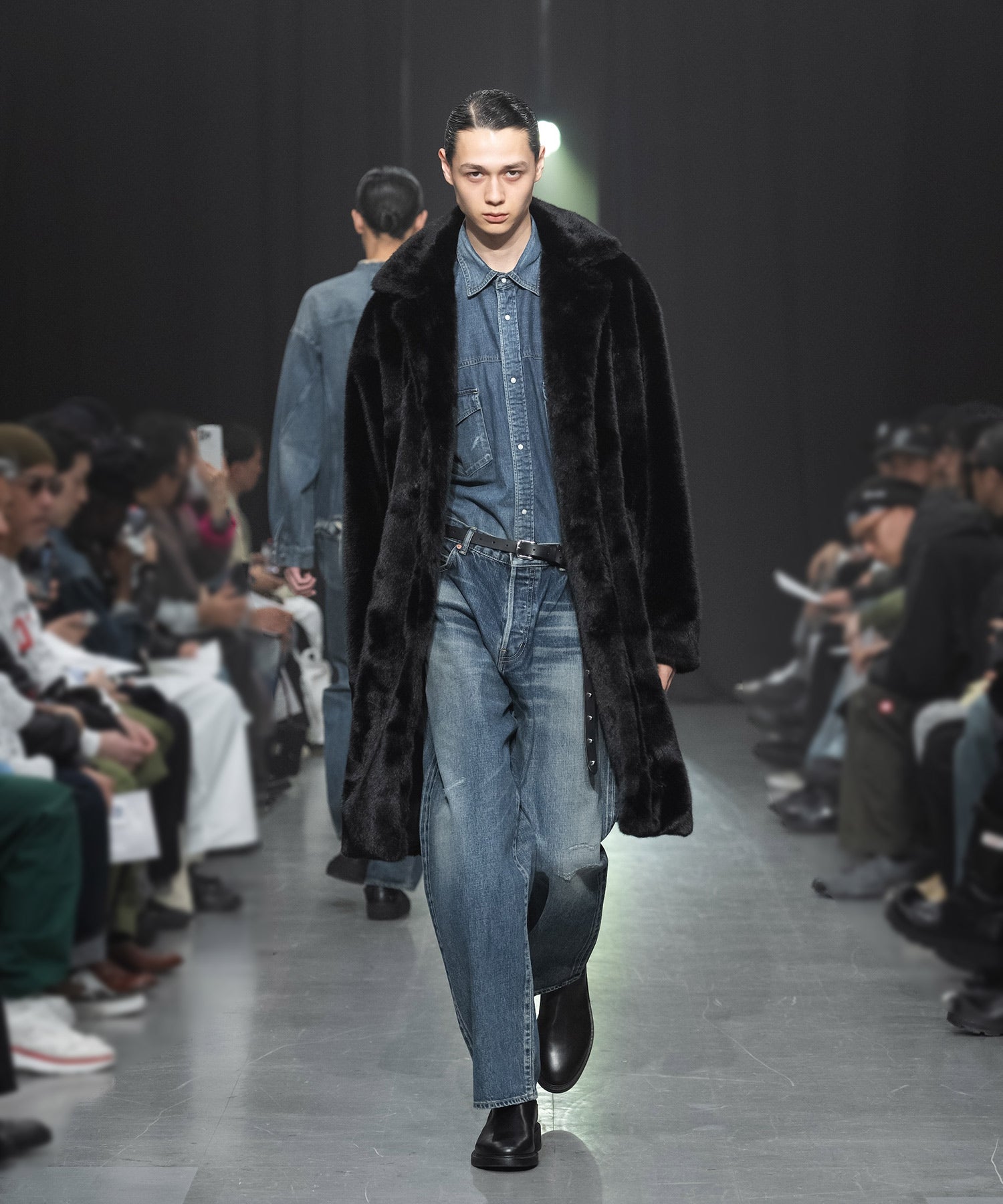SELVEDGE DENIM PANTS/VINTAGE WASHED