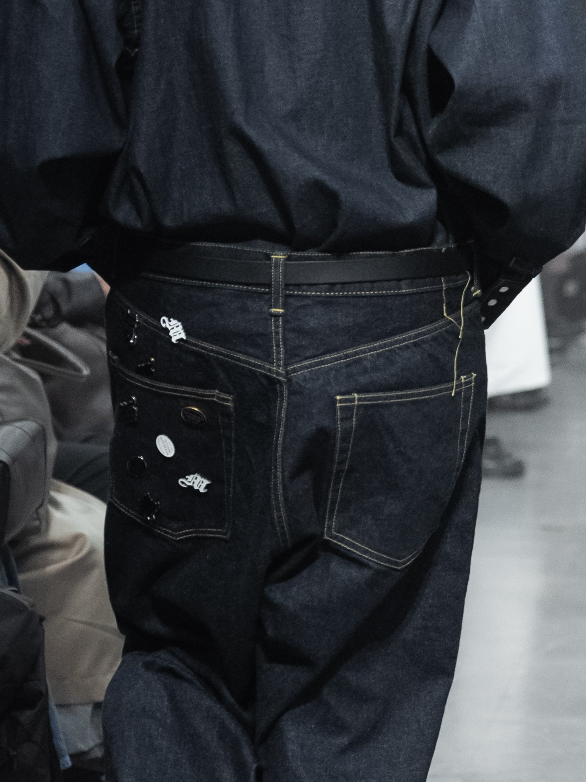 SELVEDGE DENIM PANTS/ONE WASHED
