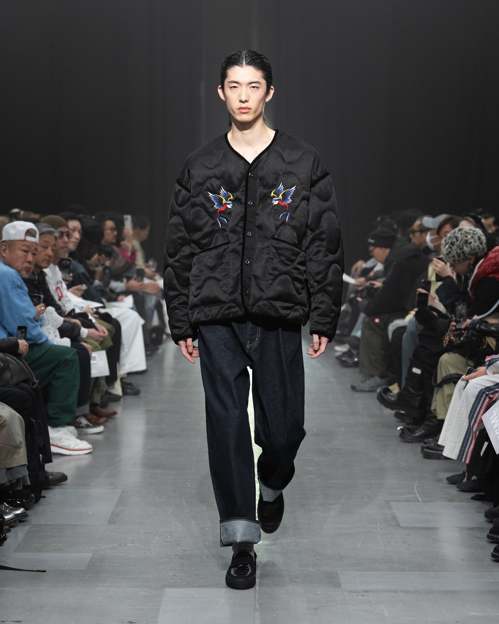 EMBROIDERY QUILTED JACKET