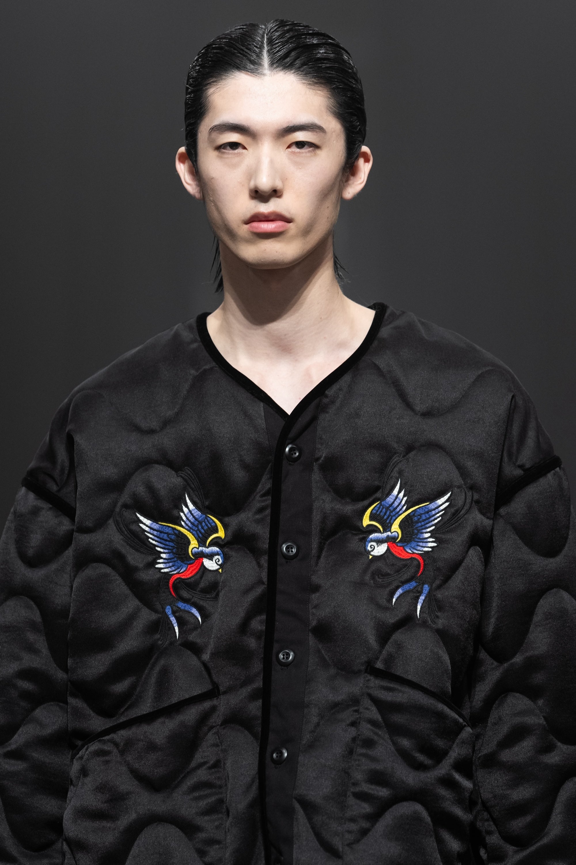 EMBROIDERY QUILTED JACKET