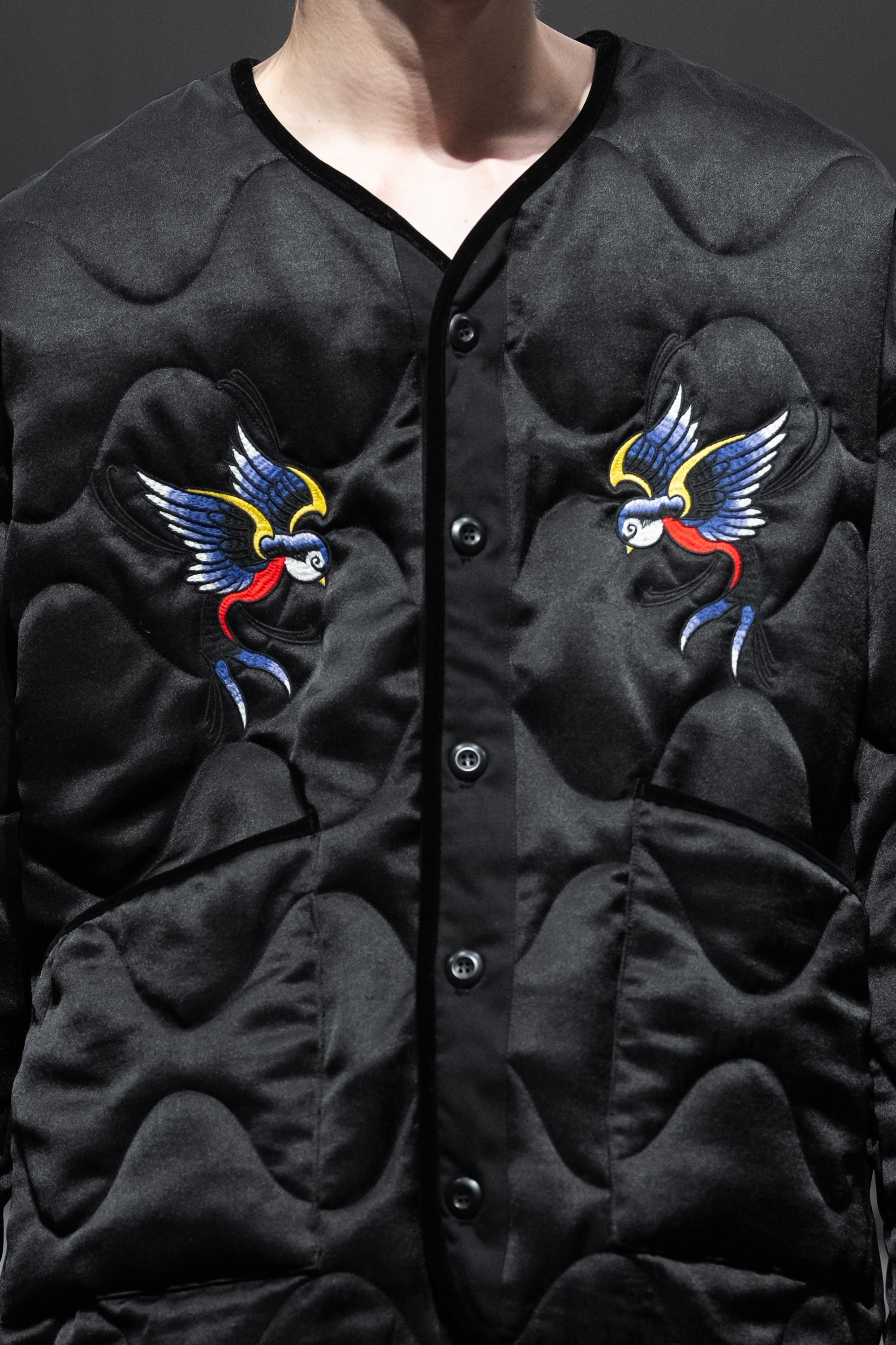 EMBROIDERY QUILTED JACKET