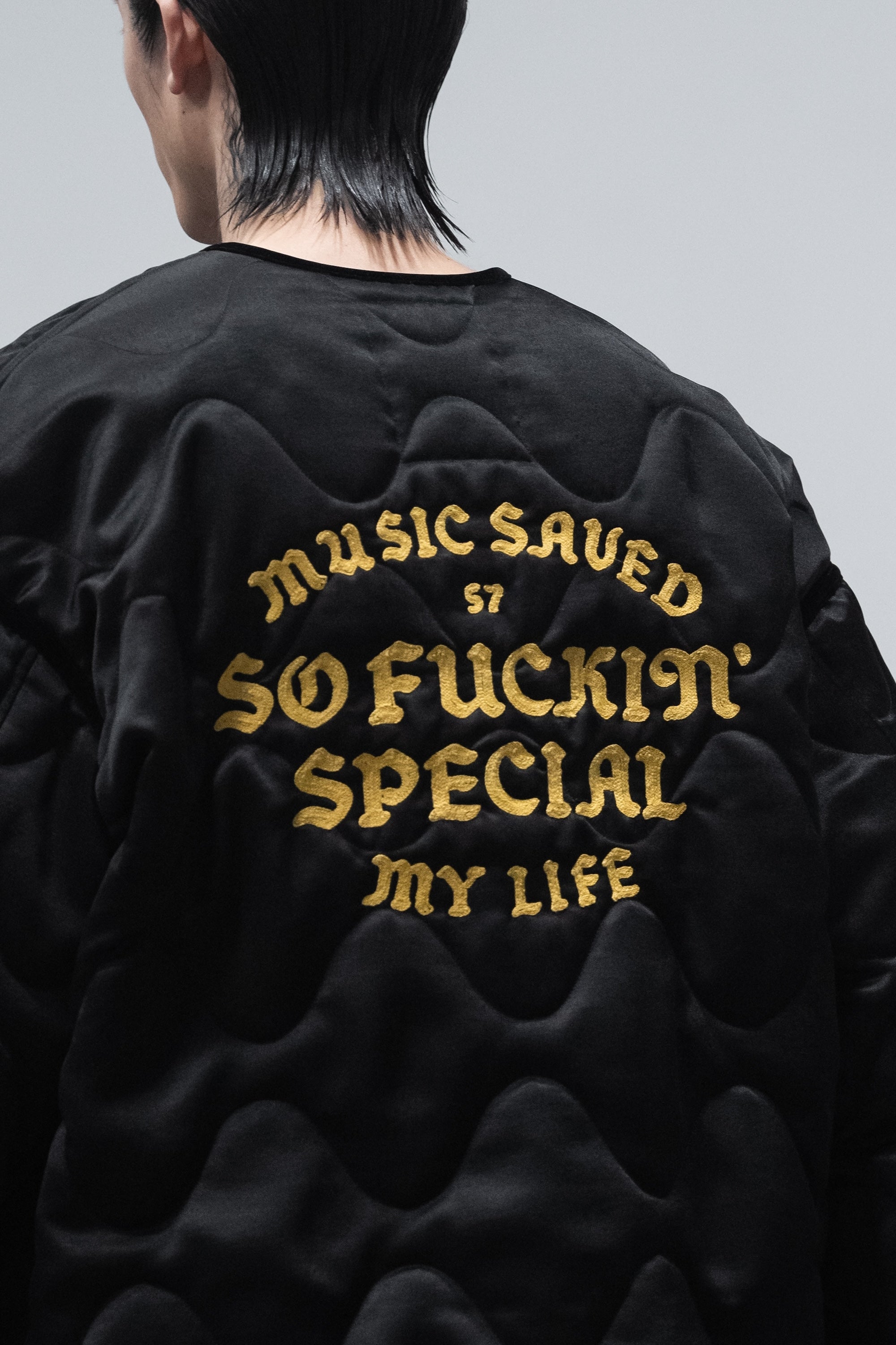 EMBROIDERY QUILTED JACKET