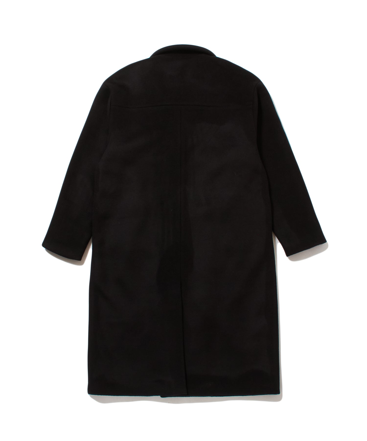 DOUBLE BREASTED WOOL MAXI COAT
