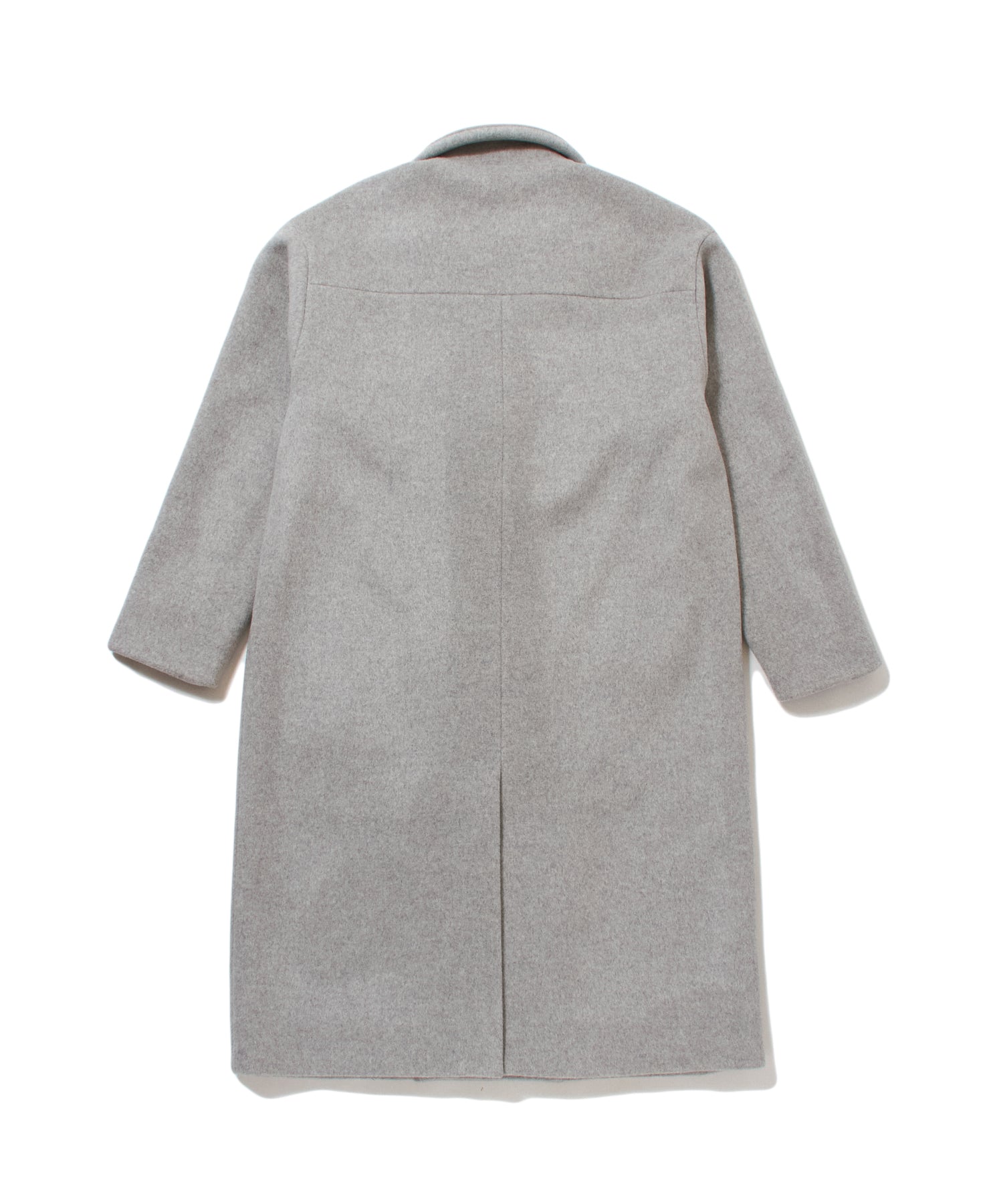 DOUBLE BREASTED WOOL MAXI COAT