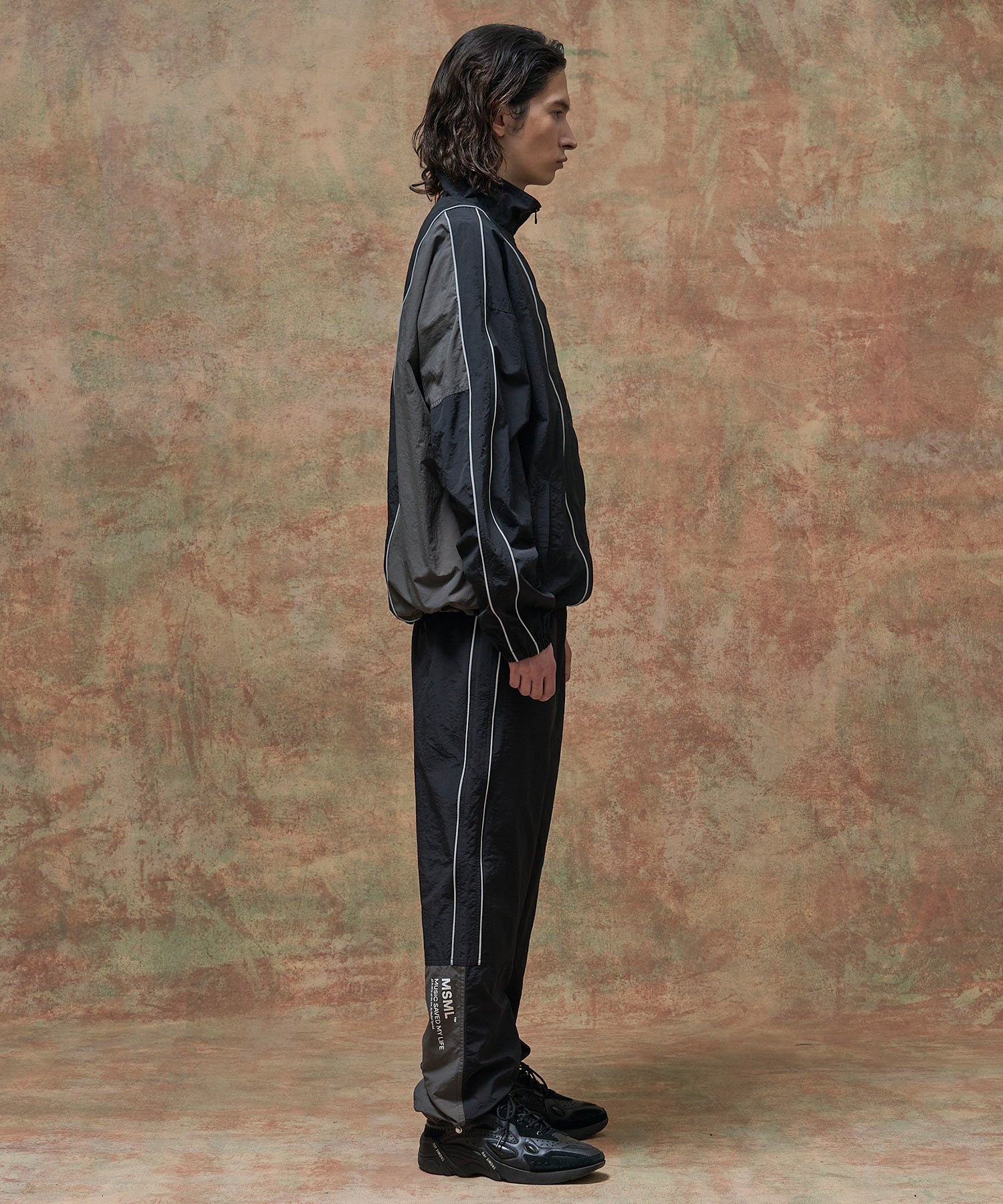 NYLON TRACK JACKET