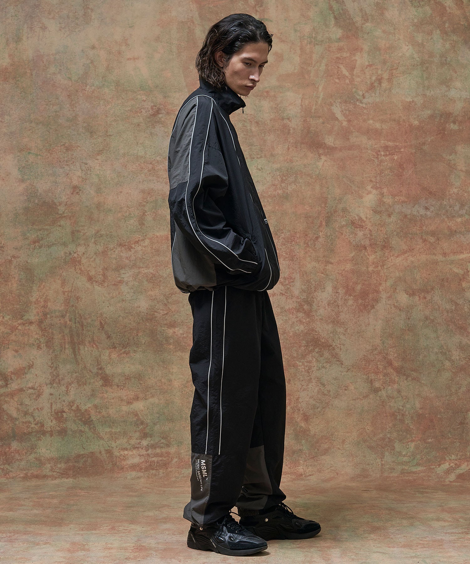 NYLON TRACK JACKET