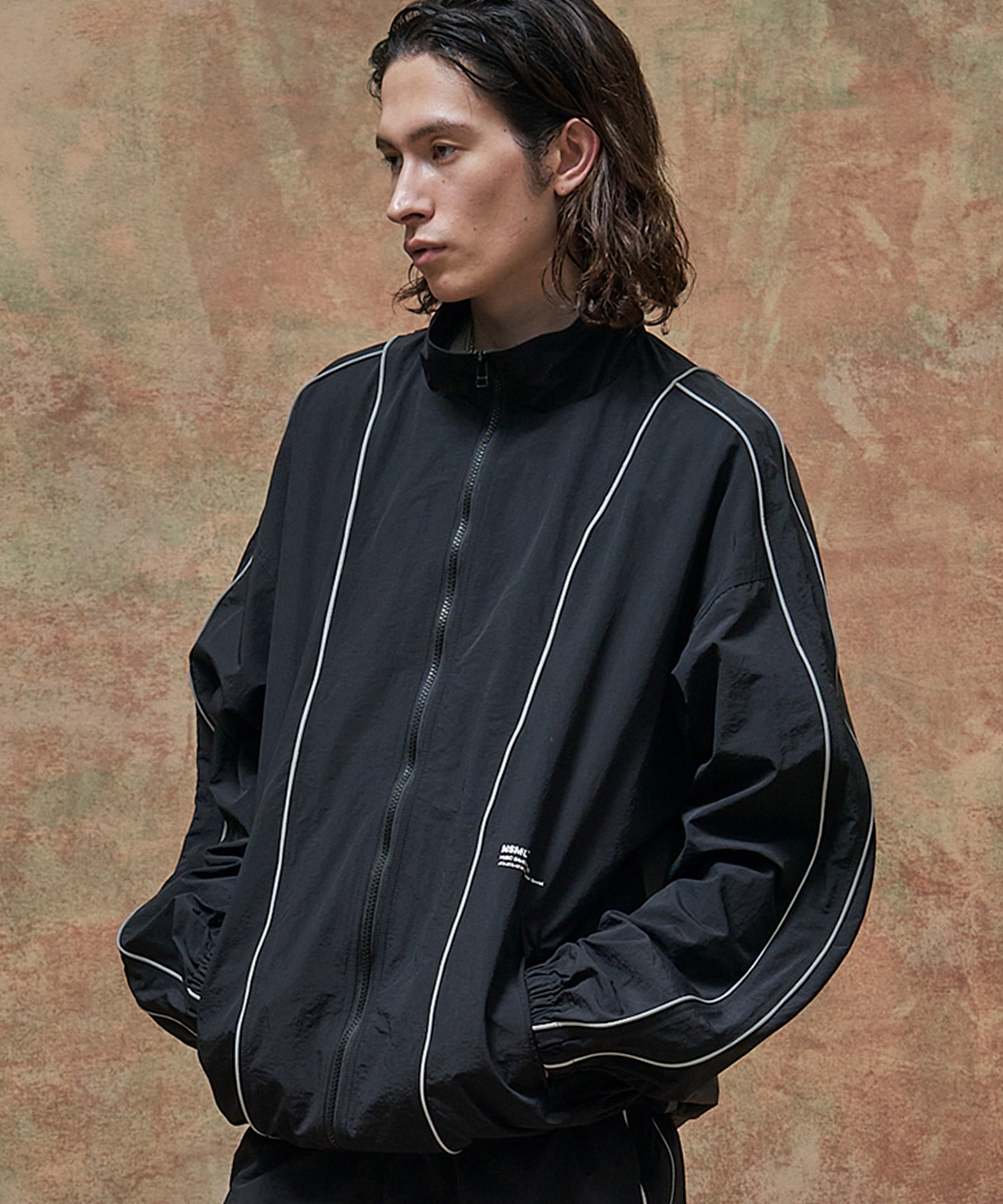 NYLON TRACK JACKET