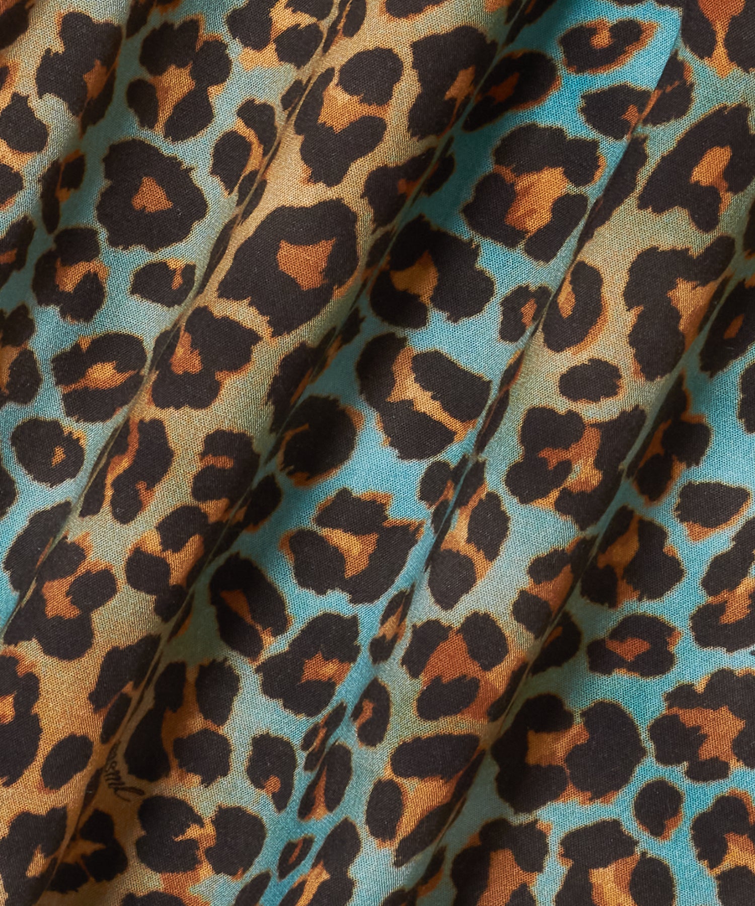 LEOPARD RAYON SHORTS