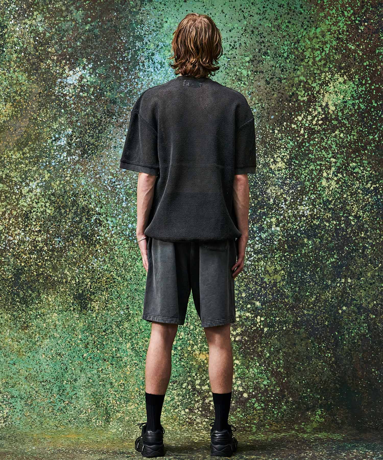 VINTAGE GARMENT DYE SWEAT SHORTS