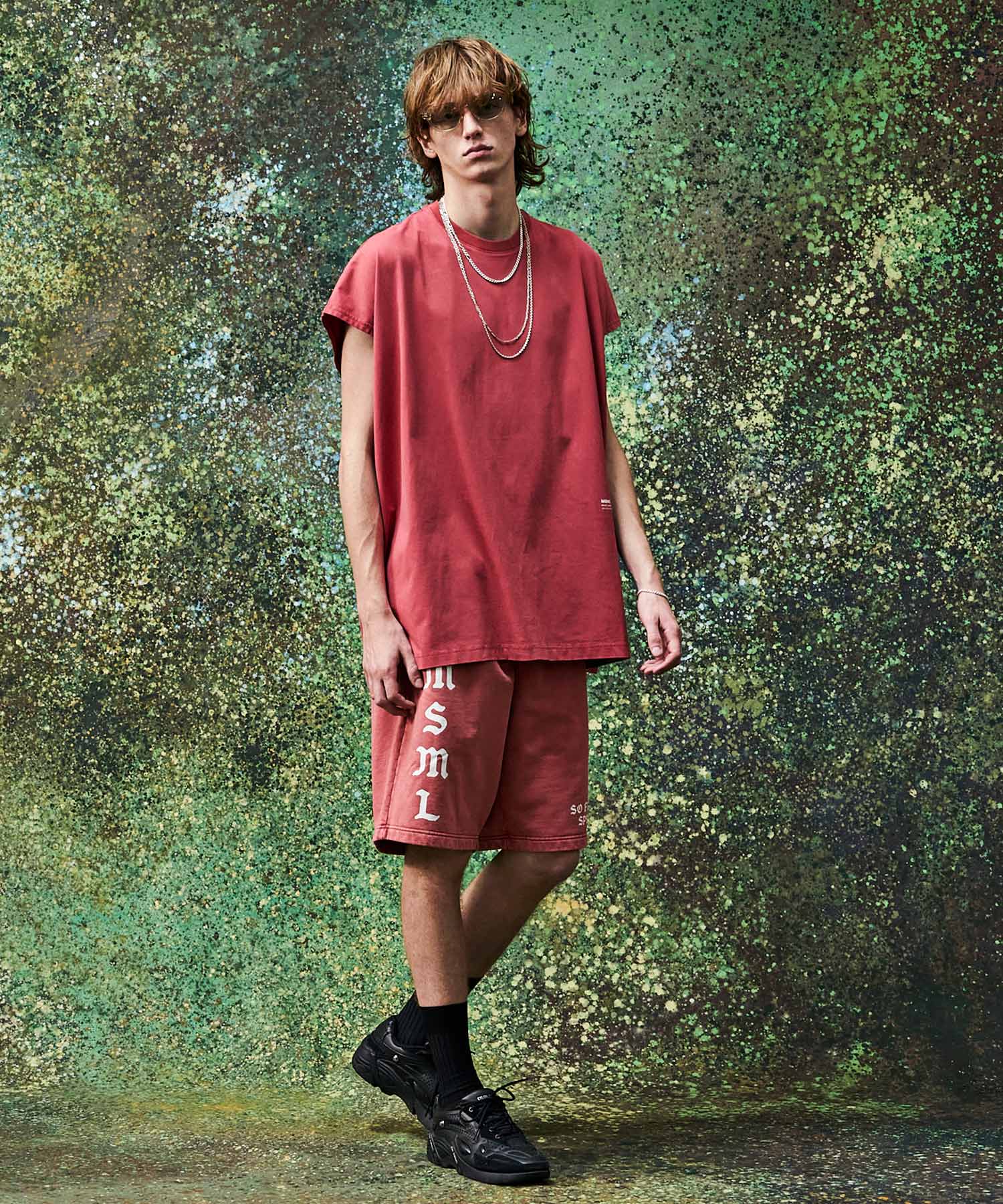 VINTAGE GARMENT DYE SWEAT SHORTS