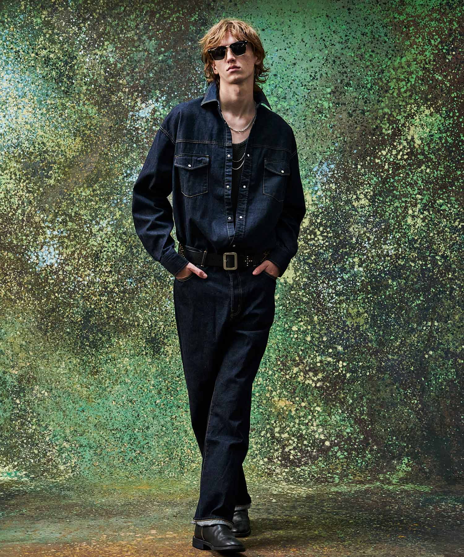 DENIM SHIRT / ONE WASHED