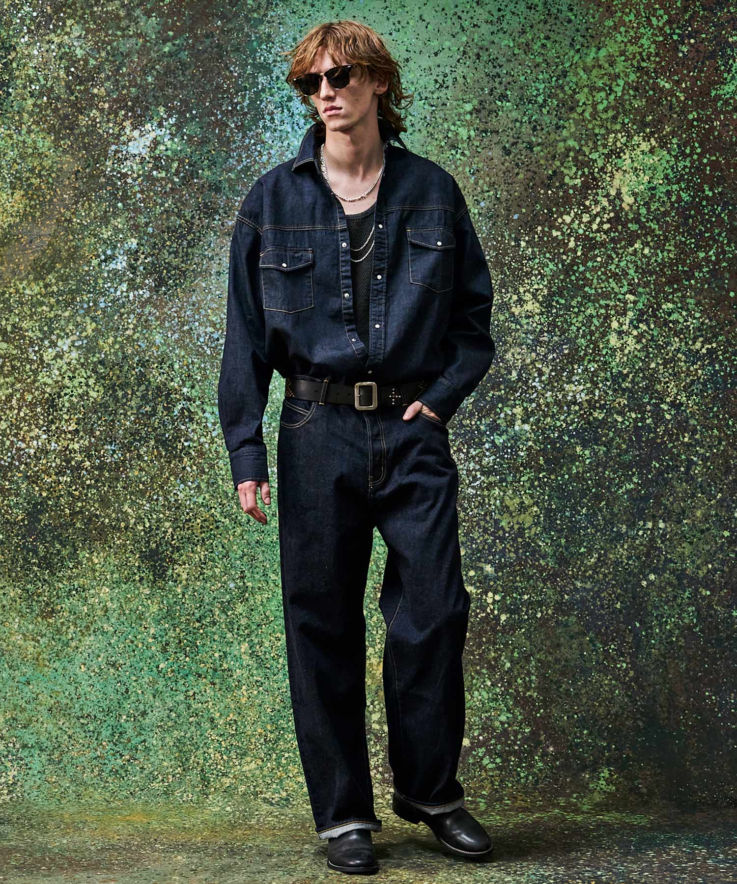 DENIM SHIRT / ONE WASHED