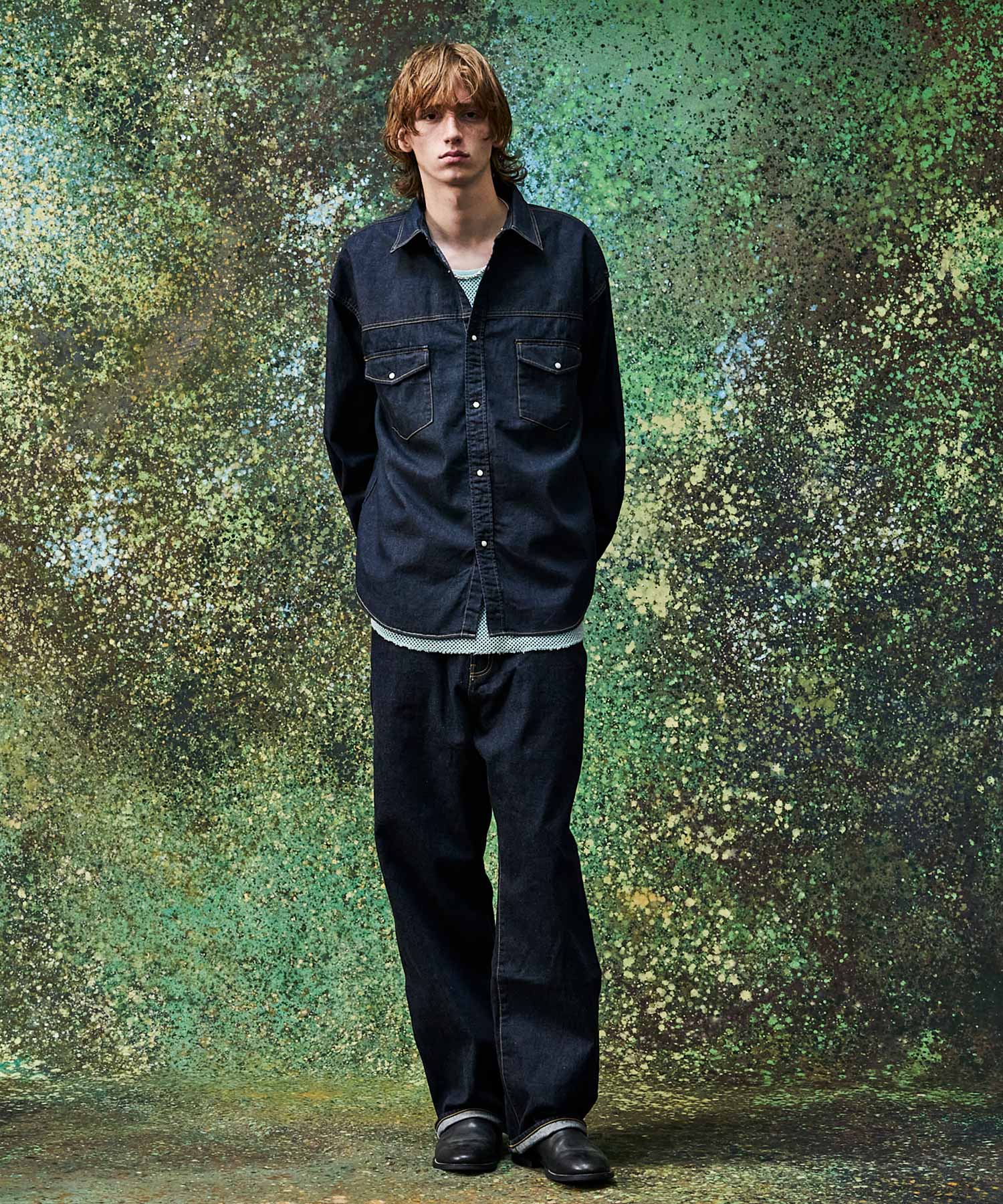 DENIM SHIRT / ONE WASHED