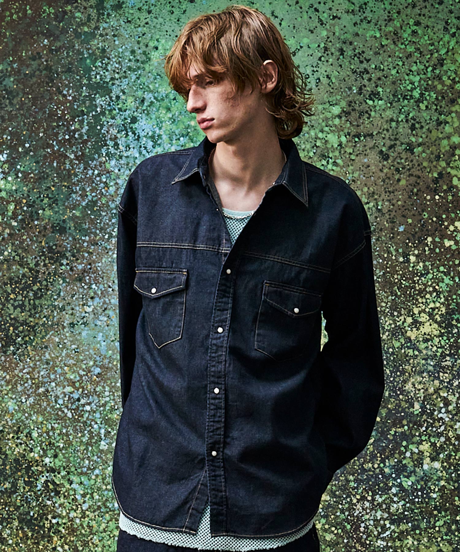 DENIM SHIRT / ONE WASHED