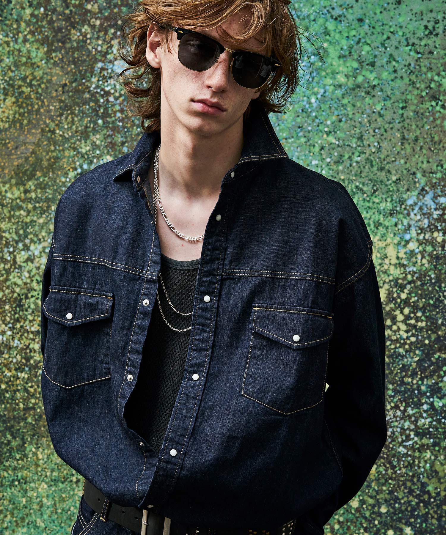 DENIM SHIRT / ONE WASHED