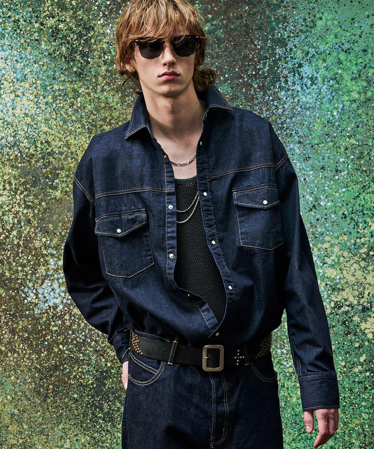 DENIM SHIRT / ONE WASHED
