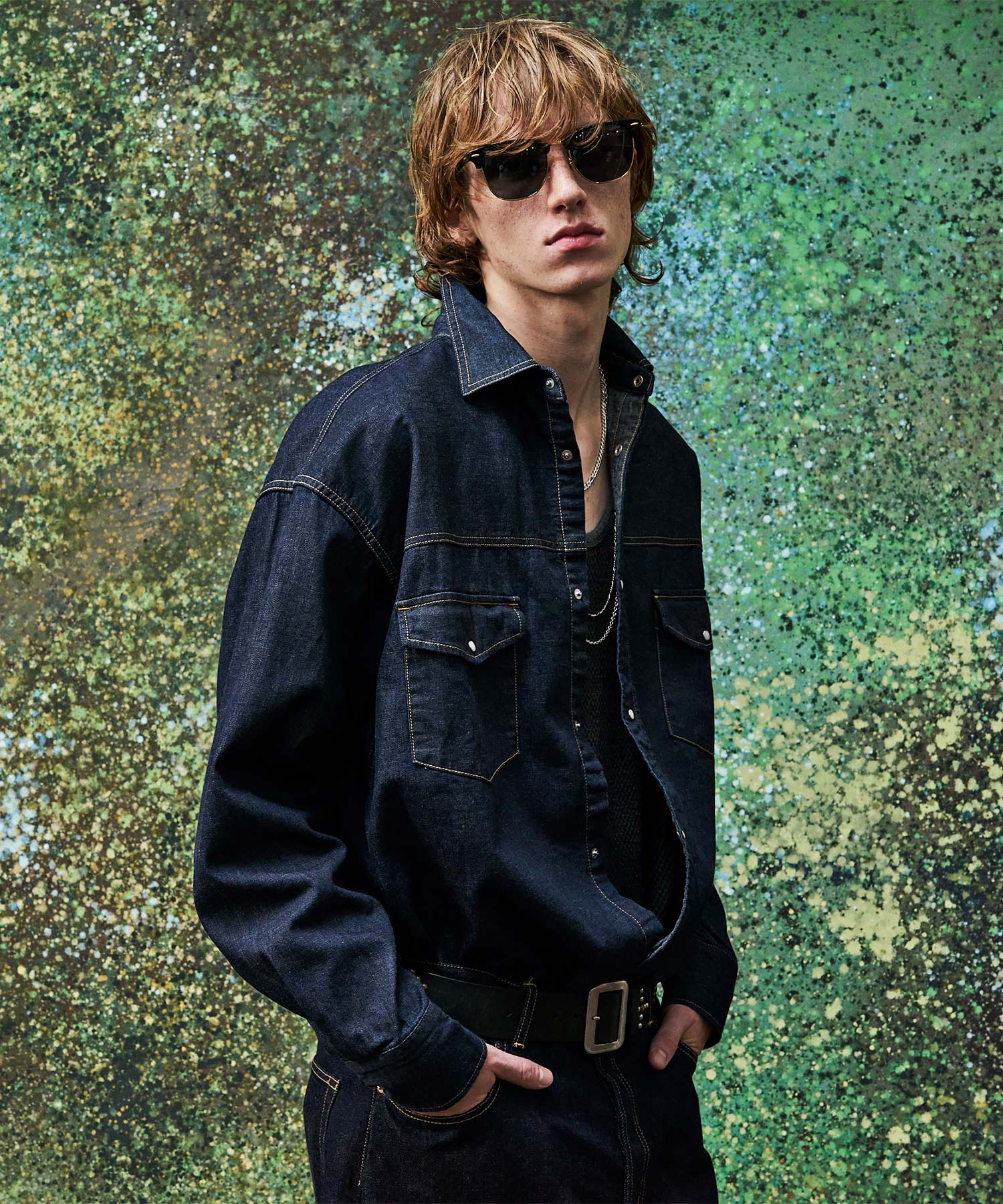 DENIM SHIRT / ONE WASHED