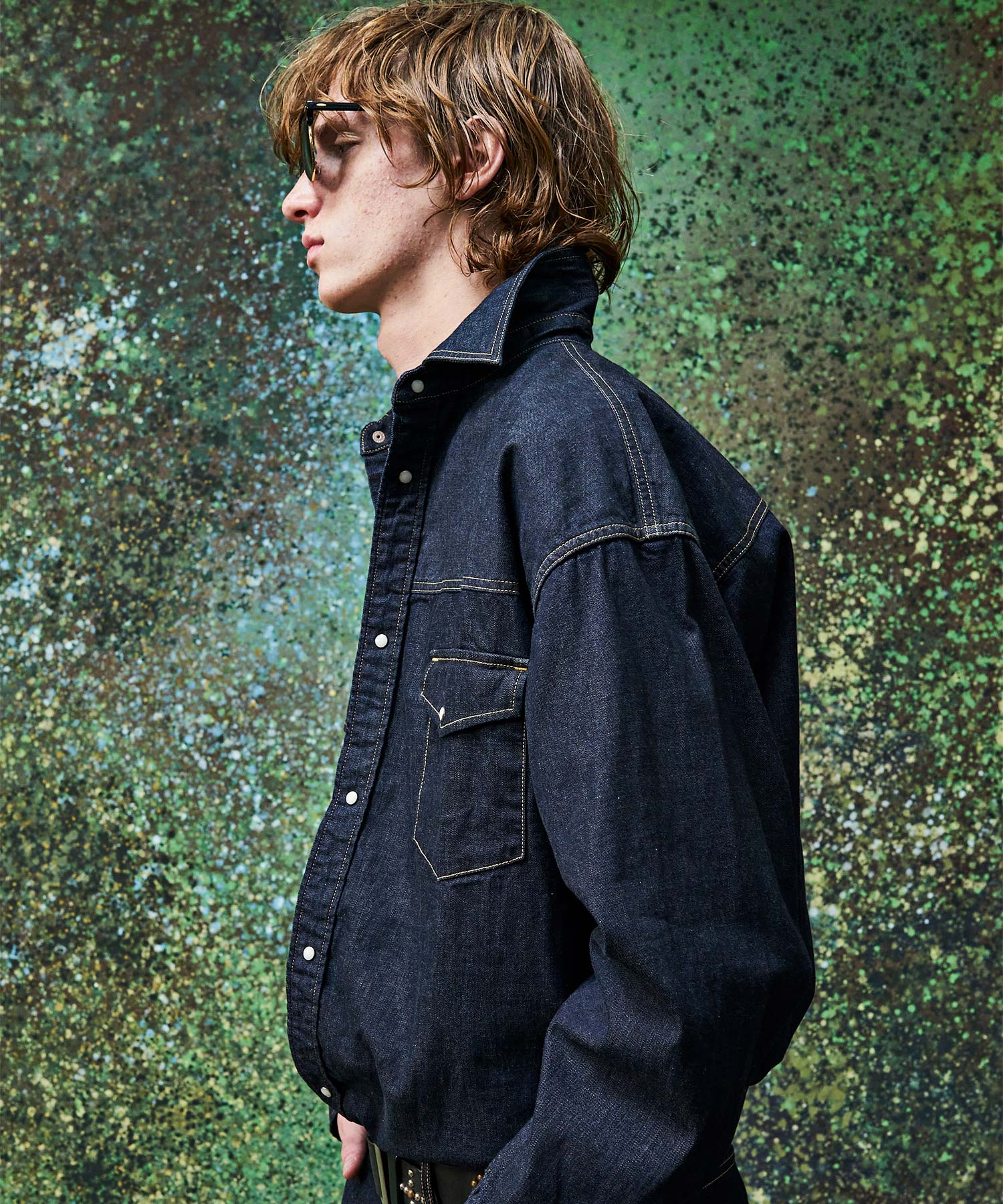 DENIM SHIRT / ONE WASHED
