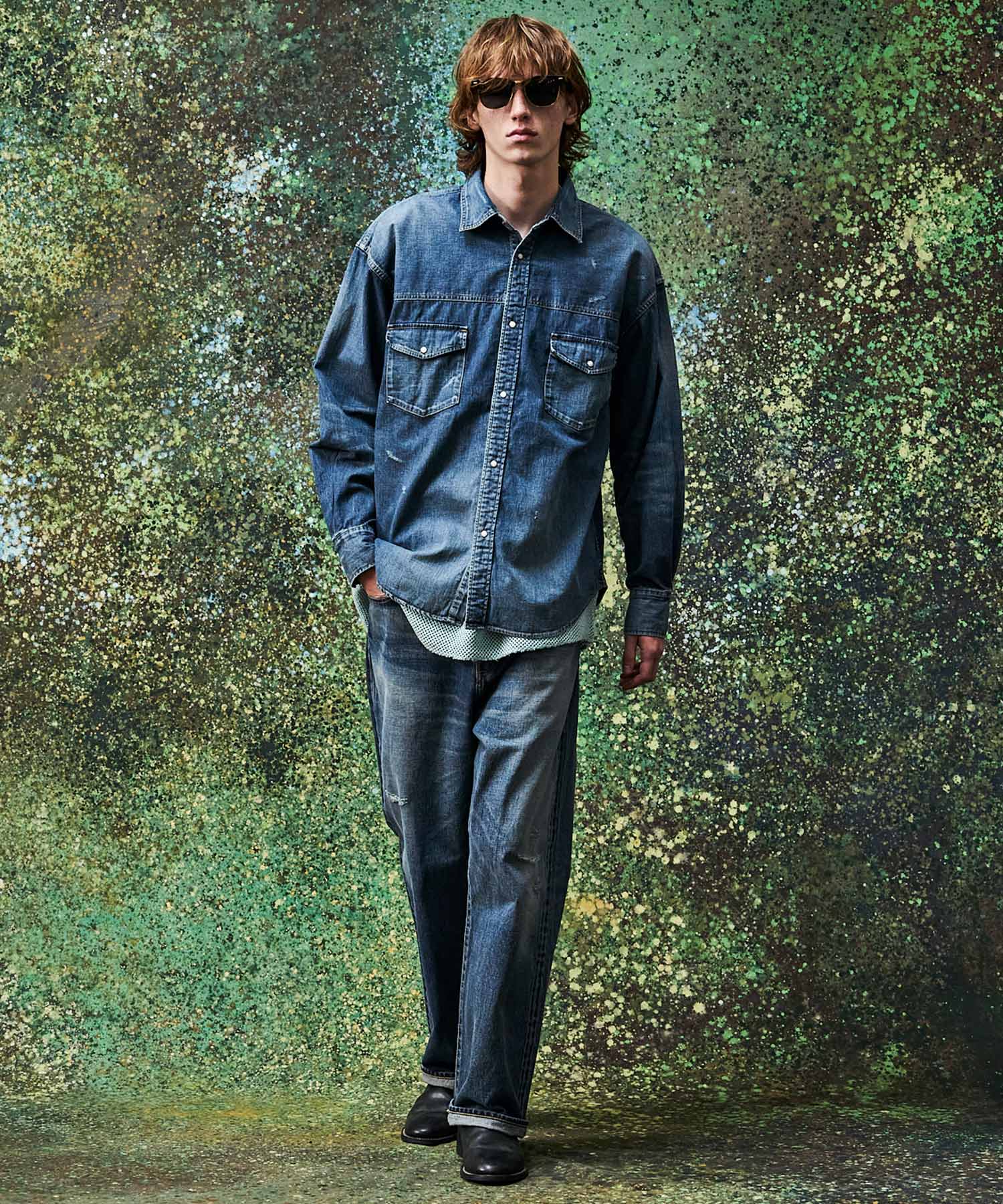 DENIM SHIRT / VINTAGE WASHED