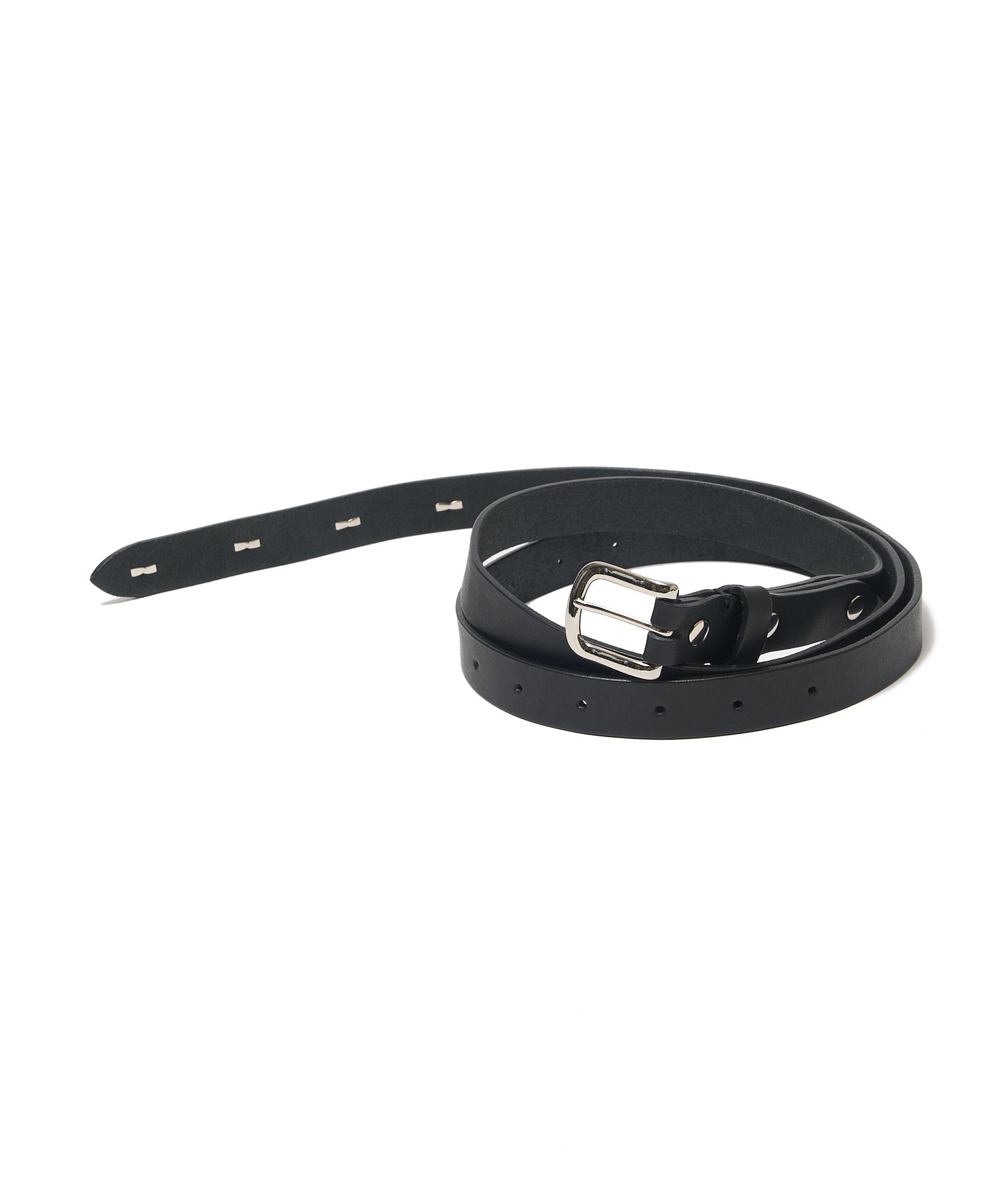 LONG LEATHER STUDS BELT