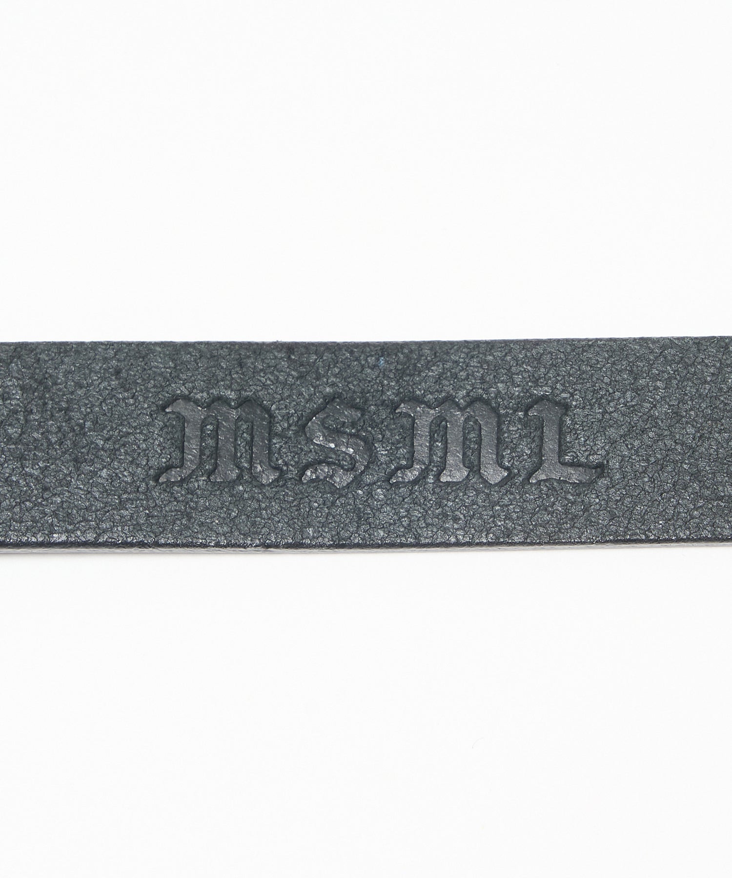 LONG LEATHER STUDS BELT