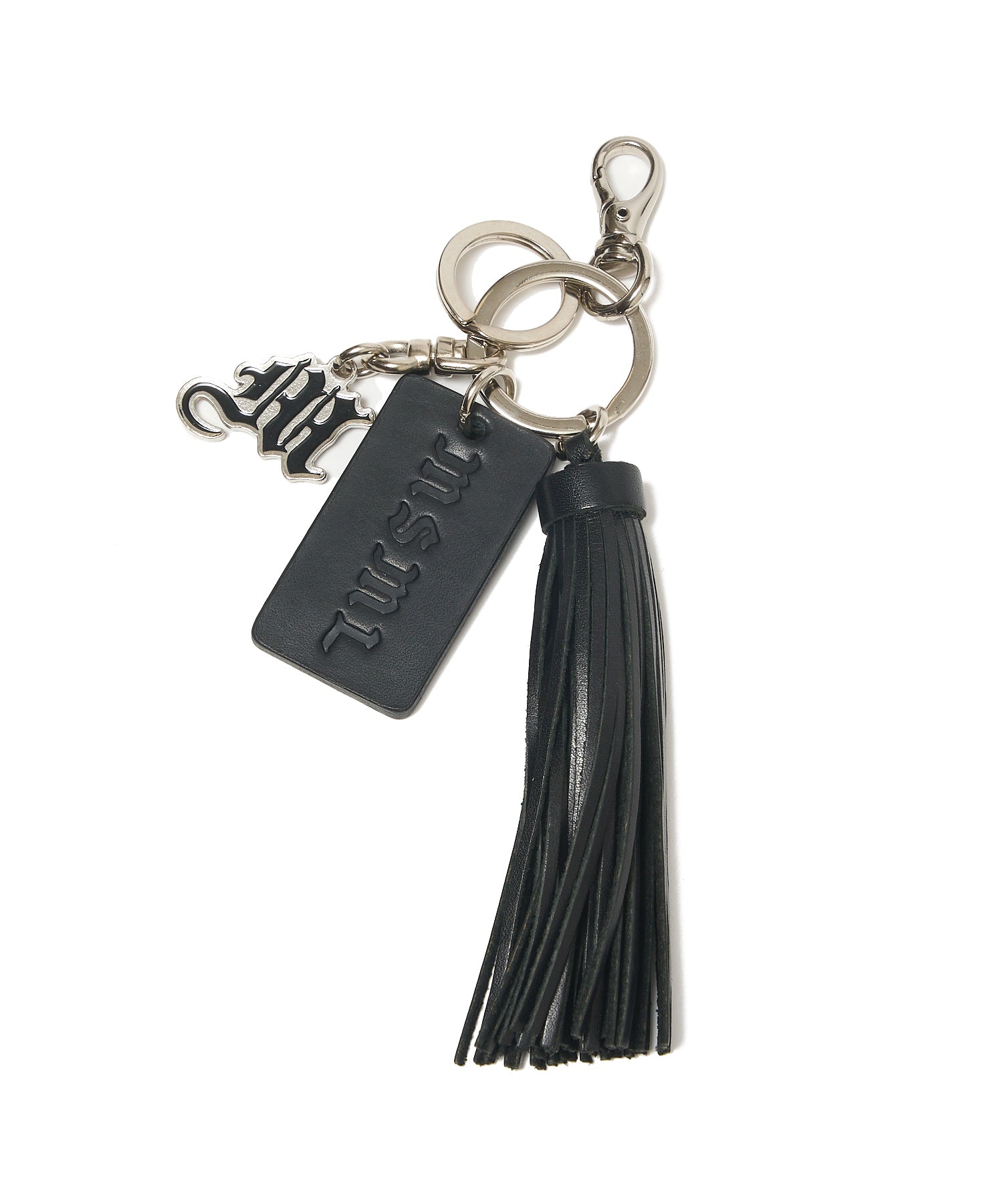 LEATHER TASSEL KEYHOLDER