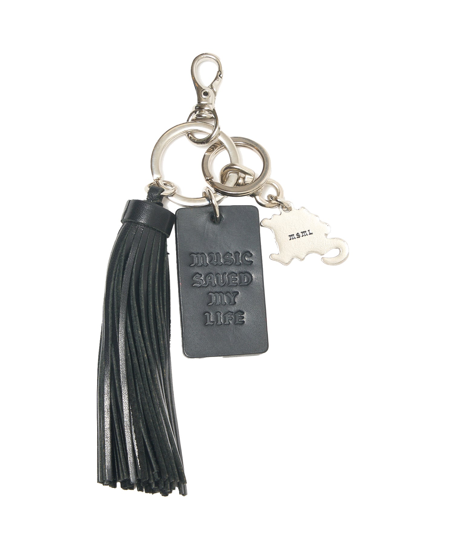 LEATHER TASSEL KEYHOLDER