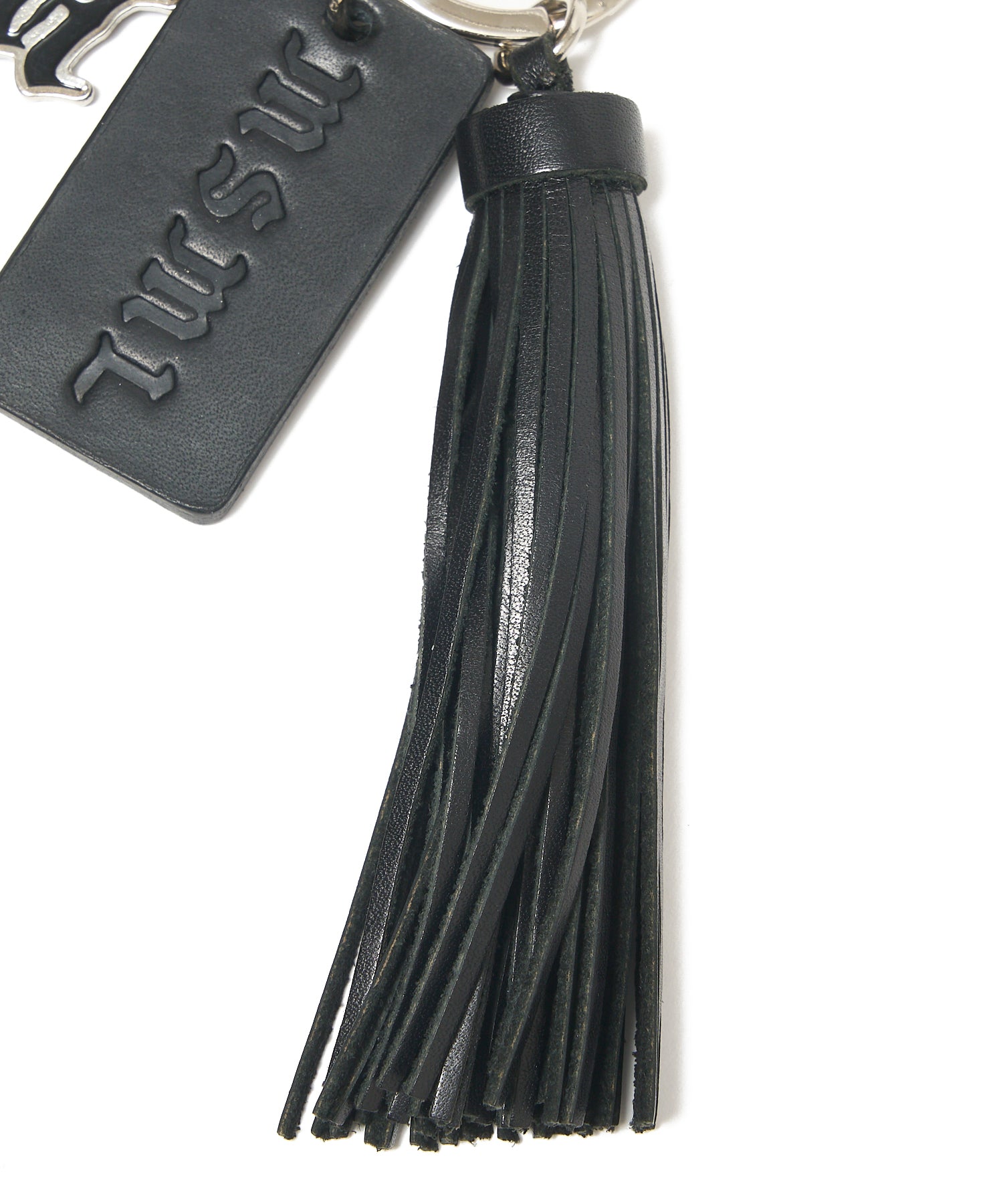 LEATHER TASSEL KEYHOLDER