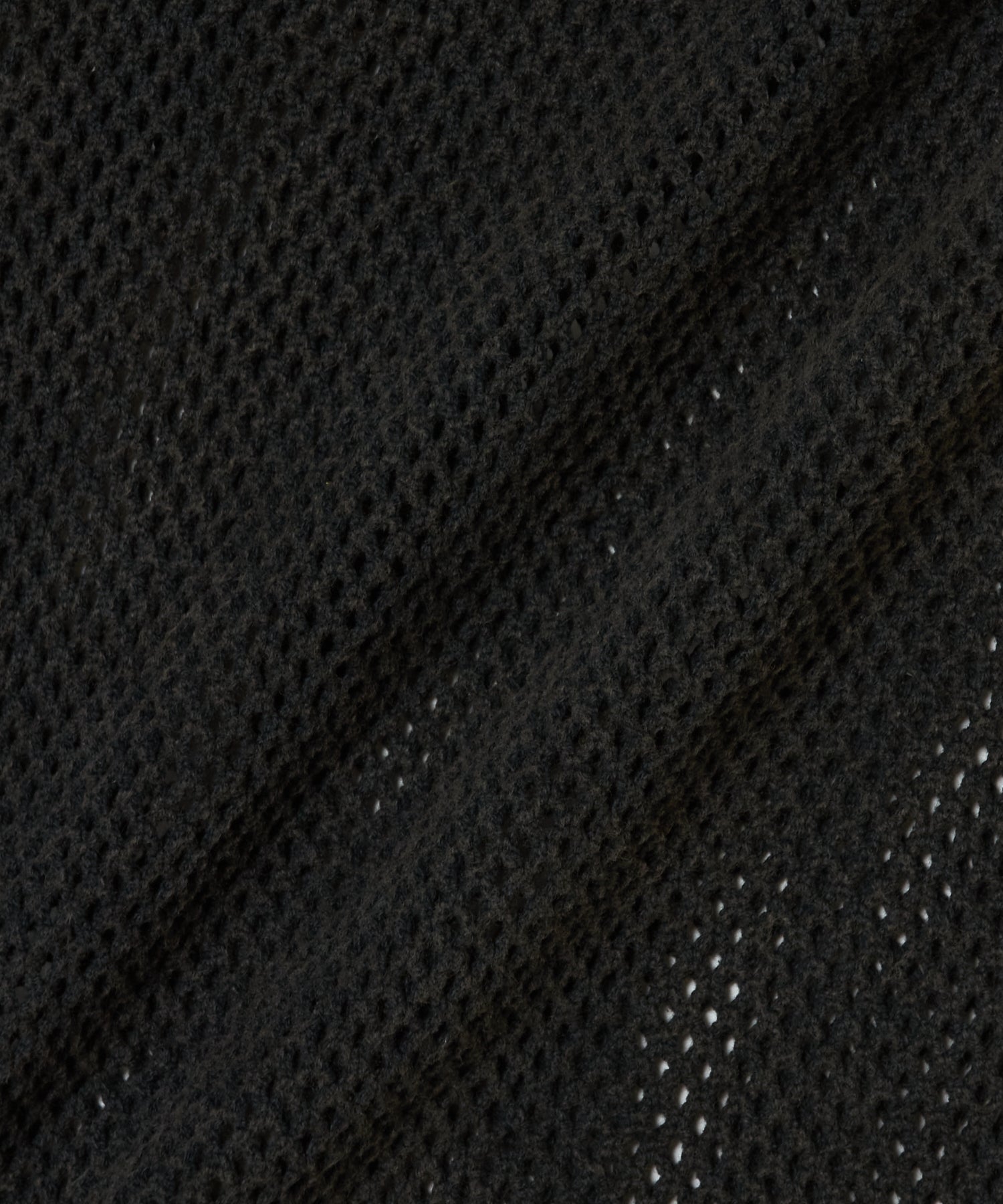 GARMENT DYE MESH LONG SLEEVE CUTSEW